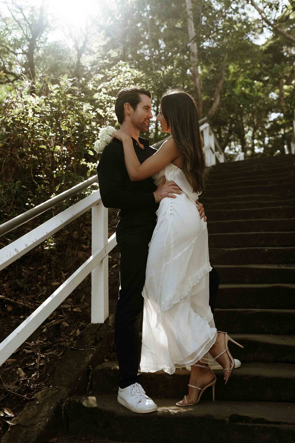 JOHN AND EMILY (Engagement photoshoot at Bradley's head, North Sydney)