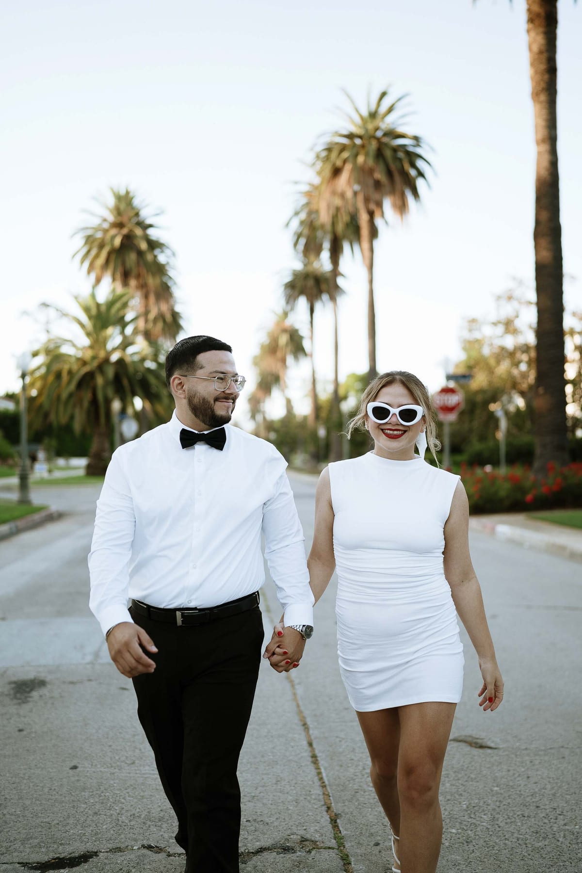 GABI AND MARK (Couple photoshoot at the Bevely hills, LA, California)