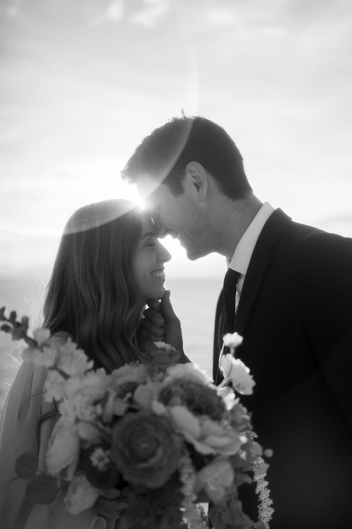 ELAINA AND BRIGGS (Elopement photoshoot at the Bonneville salt flats, UTAH, USA)