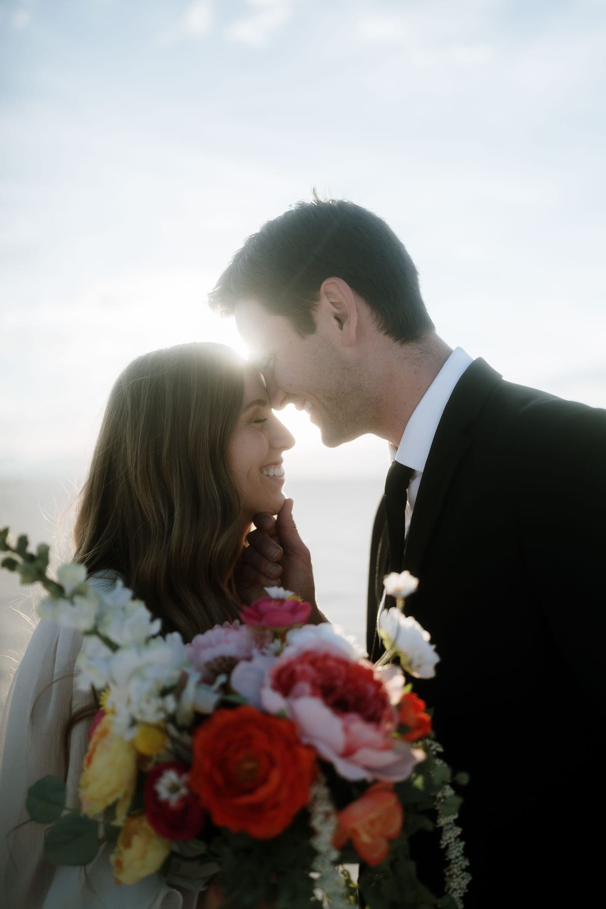 ELAINA AND BRIGGS (Elopement photoshoot at the Bonneville salt flats, UTAH, USA)