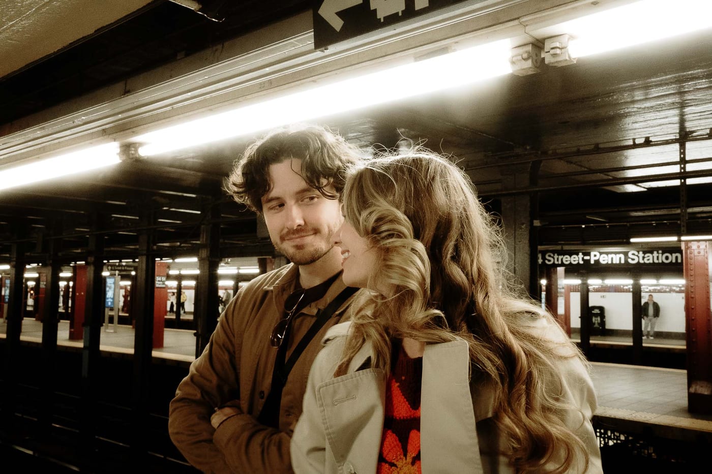 ZANE AND KATHARINA (Couple photoshoot at the Subway and Central park, New York, USA)