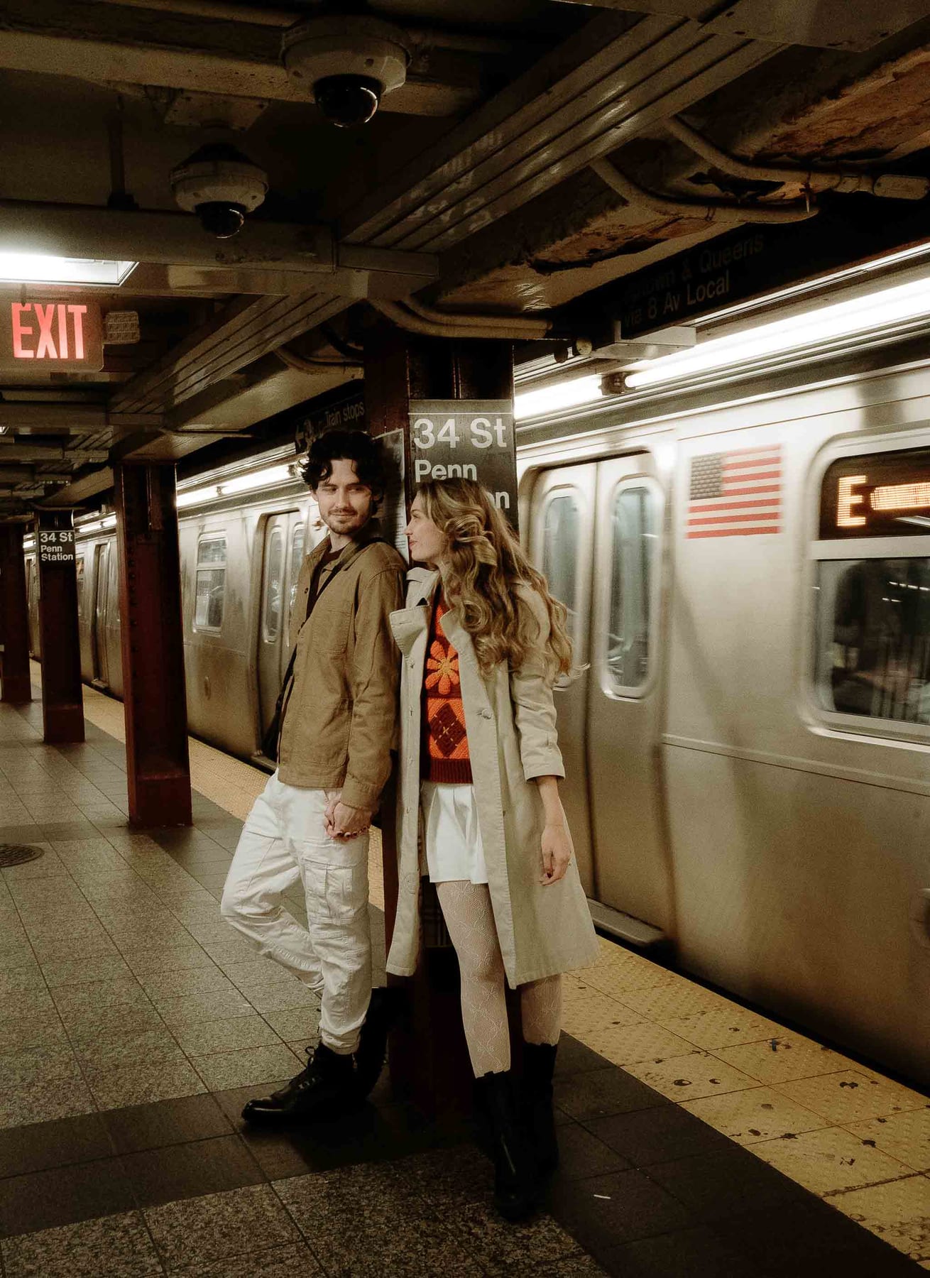 ZANE AND KATHARINA (Couple photoshoot at the Subway and Central park, New York, USA)