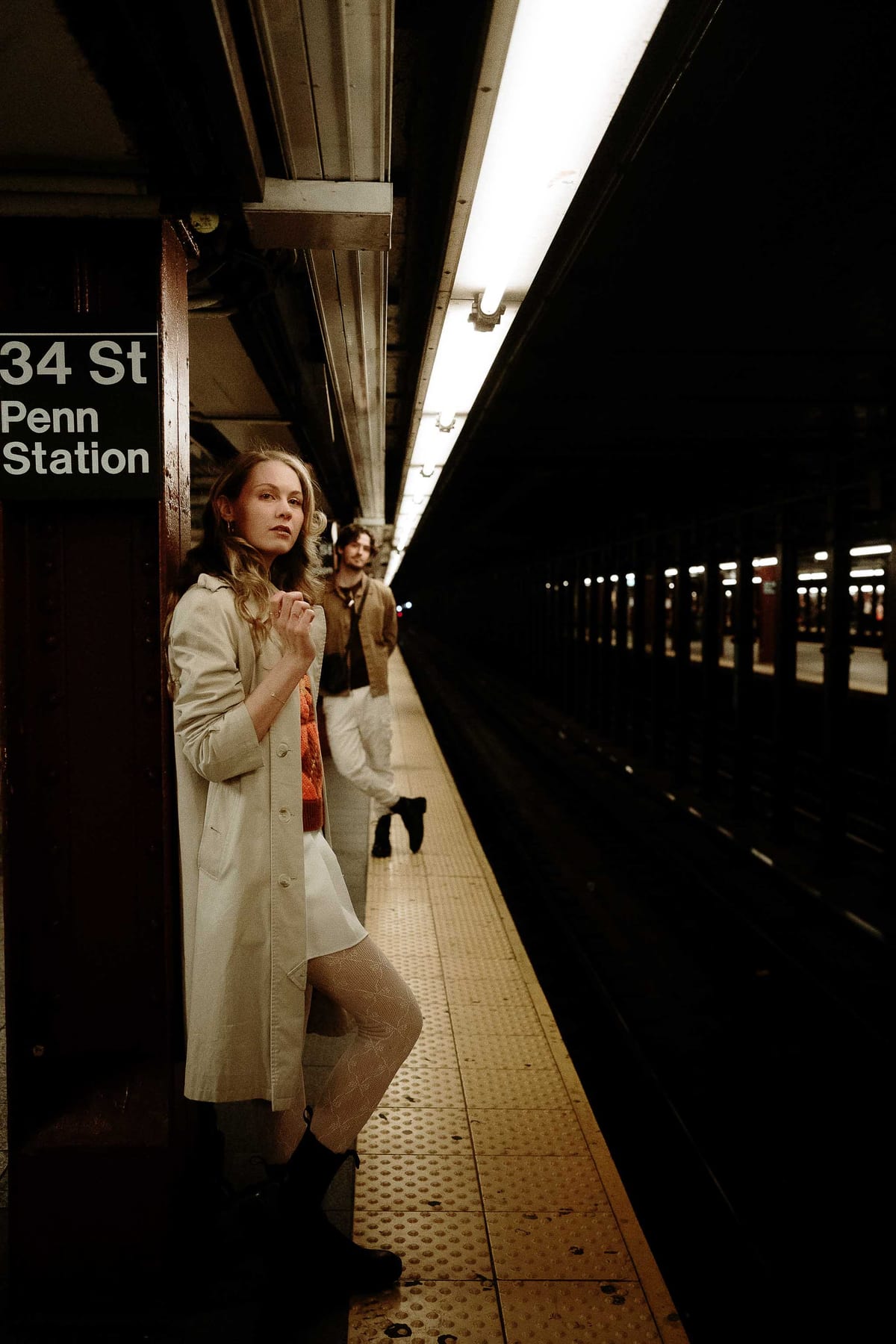ZANE AND KATHARINA (Couple photoshoot at the Subway and Central park, New York, USA)