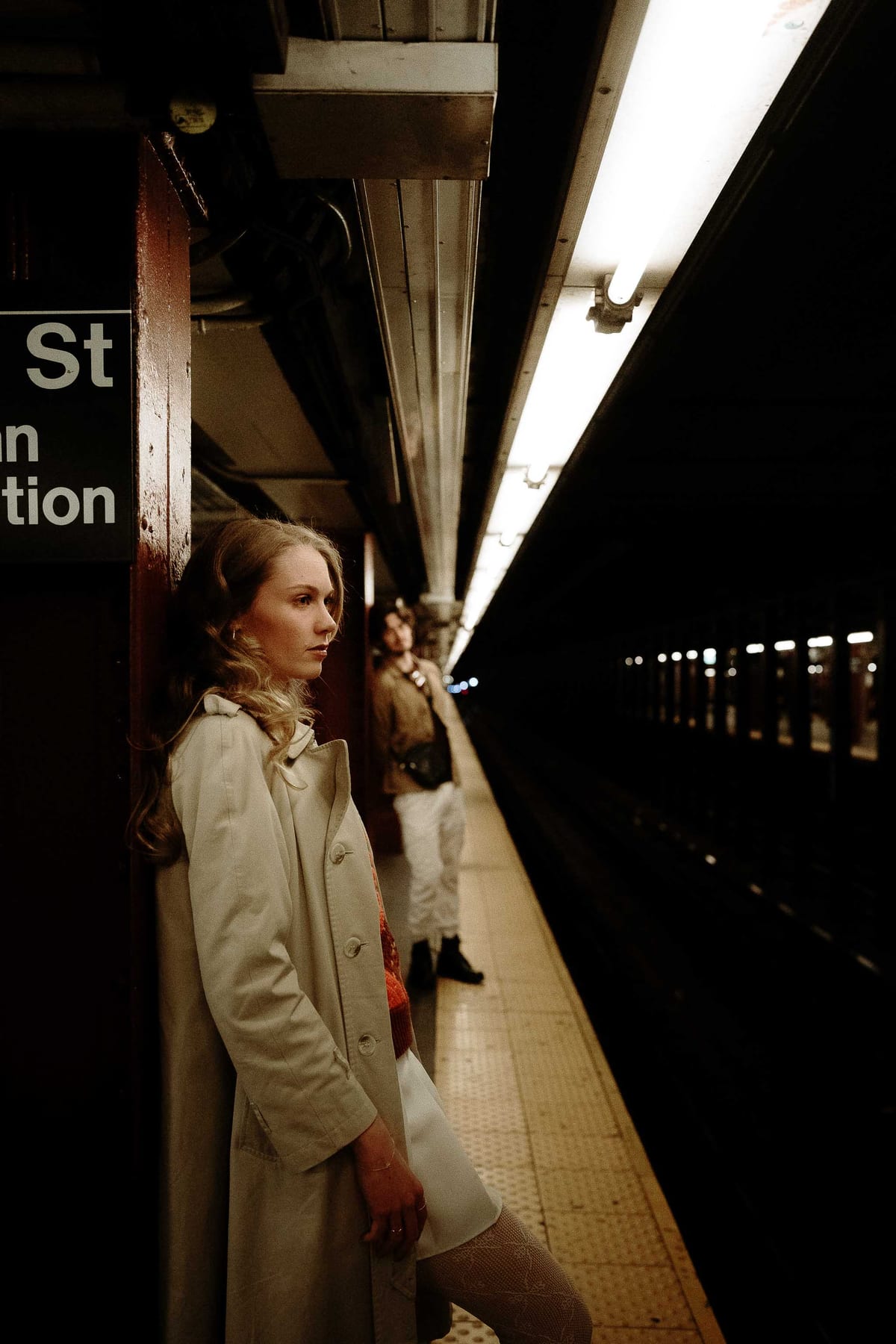 ZANE AND KATHARINA (Couple photoshoot at the Subway and Central park, New York, USA)