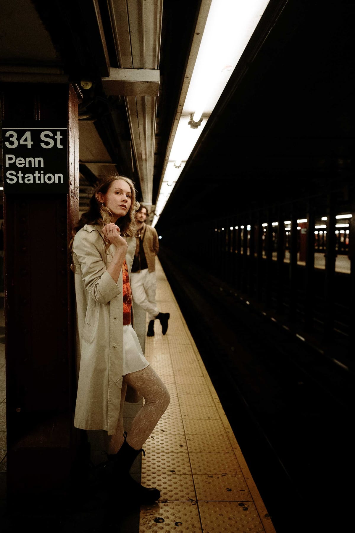 ZANE AND KATHARINA (Couple photoshoot at the Subway and Central park, New York, USA)