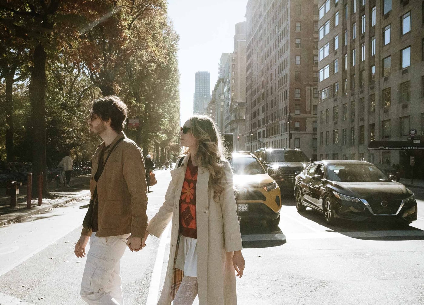 ZANE AND KATHARINA (Couple photoshoot at the Subway and Central park, New York, USA)