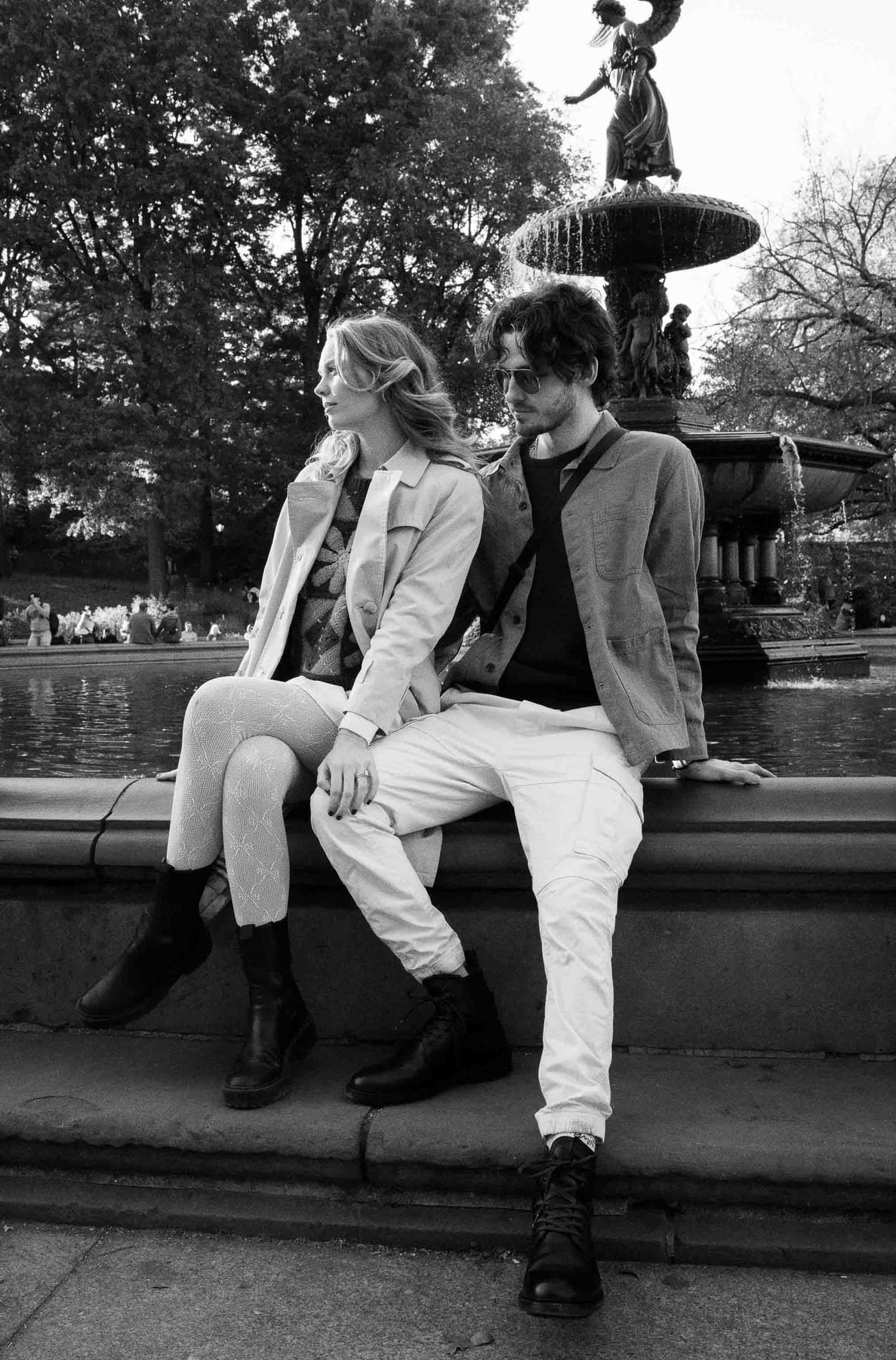 ZANE AND KATHARINA (Couple photoshoot at the Subway and Central park, New York, USA)