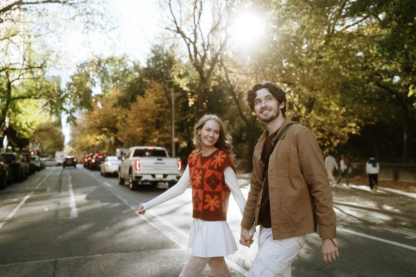 ZANE AND KATHARINA (Couple photoshoot at the Subway and Central park, New York, USA)