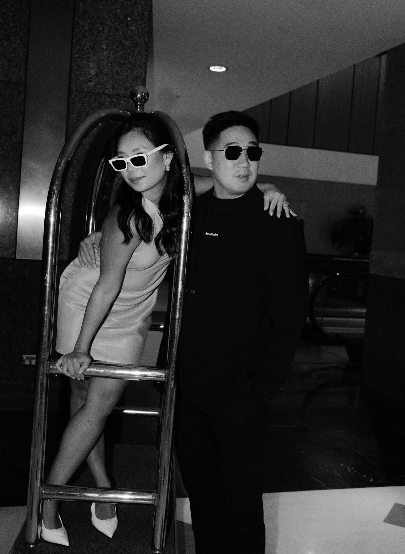 LEO AND CHARMAINE (Pre-wedding flash photoshoot at Fullerton hotel, Sydney)
