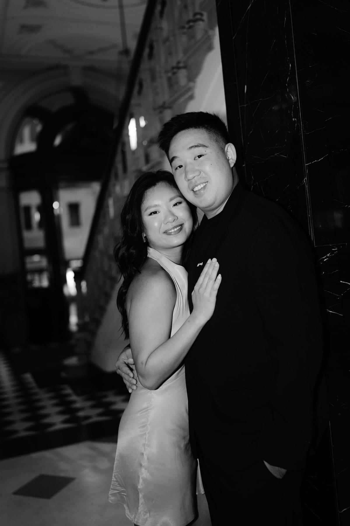 LEO AND CHARMAINE (Pre-wedding flash photoshoot at Fullerton hotel, Sydney)