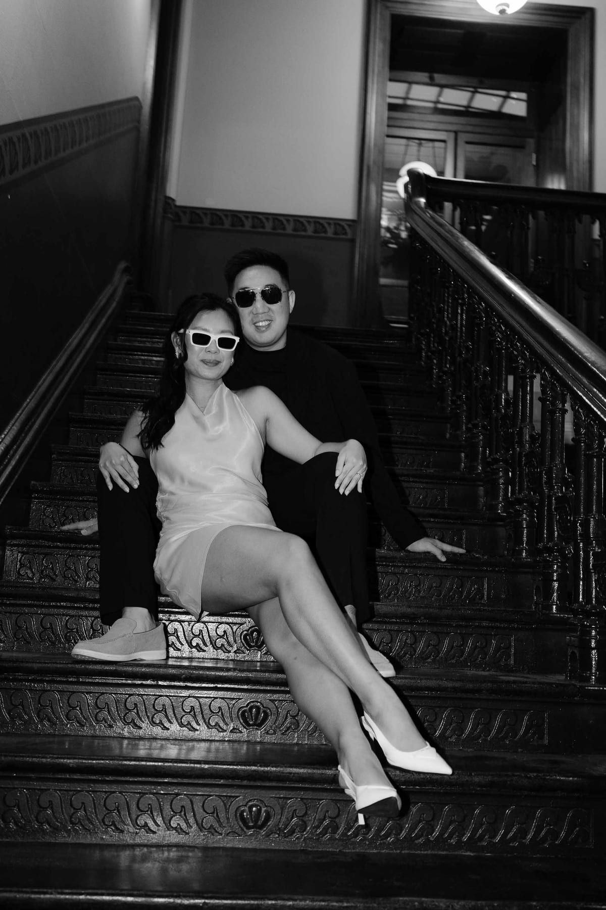 LEO AND CHARMAINE (Pre-wedding flash photoshoot at Fullerton hotel, Sydney)