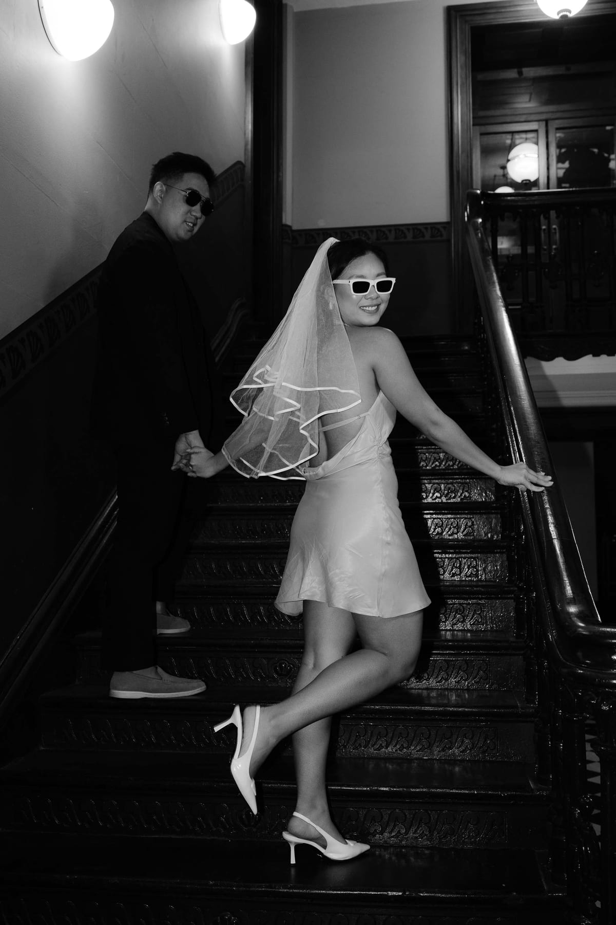 LEO AND CHARMAINE (Pre-wedding flash photoshoot at Fullerton hotel, Sydney)