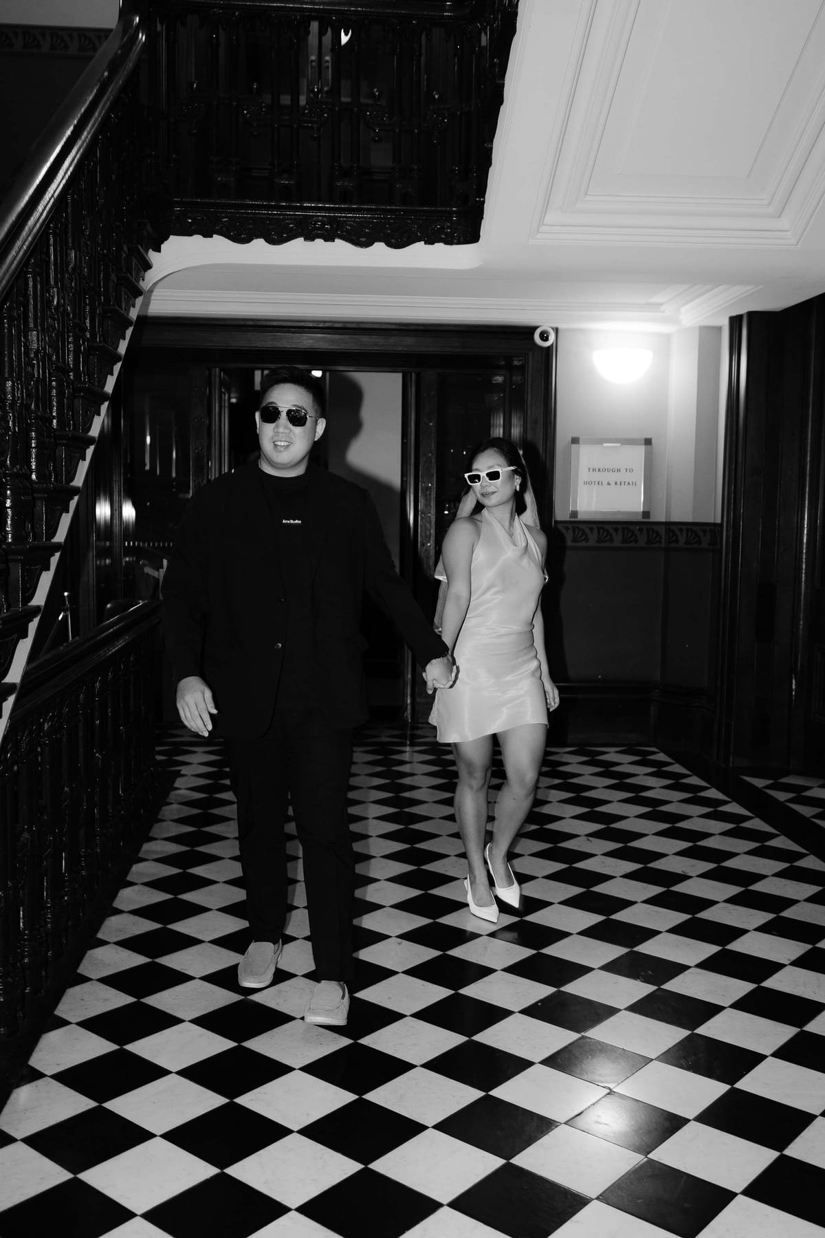 LEO AND CHARMAINE (Pre-wedding flash photoshoot at Fullerton hotel, Sydney)