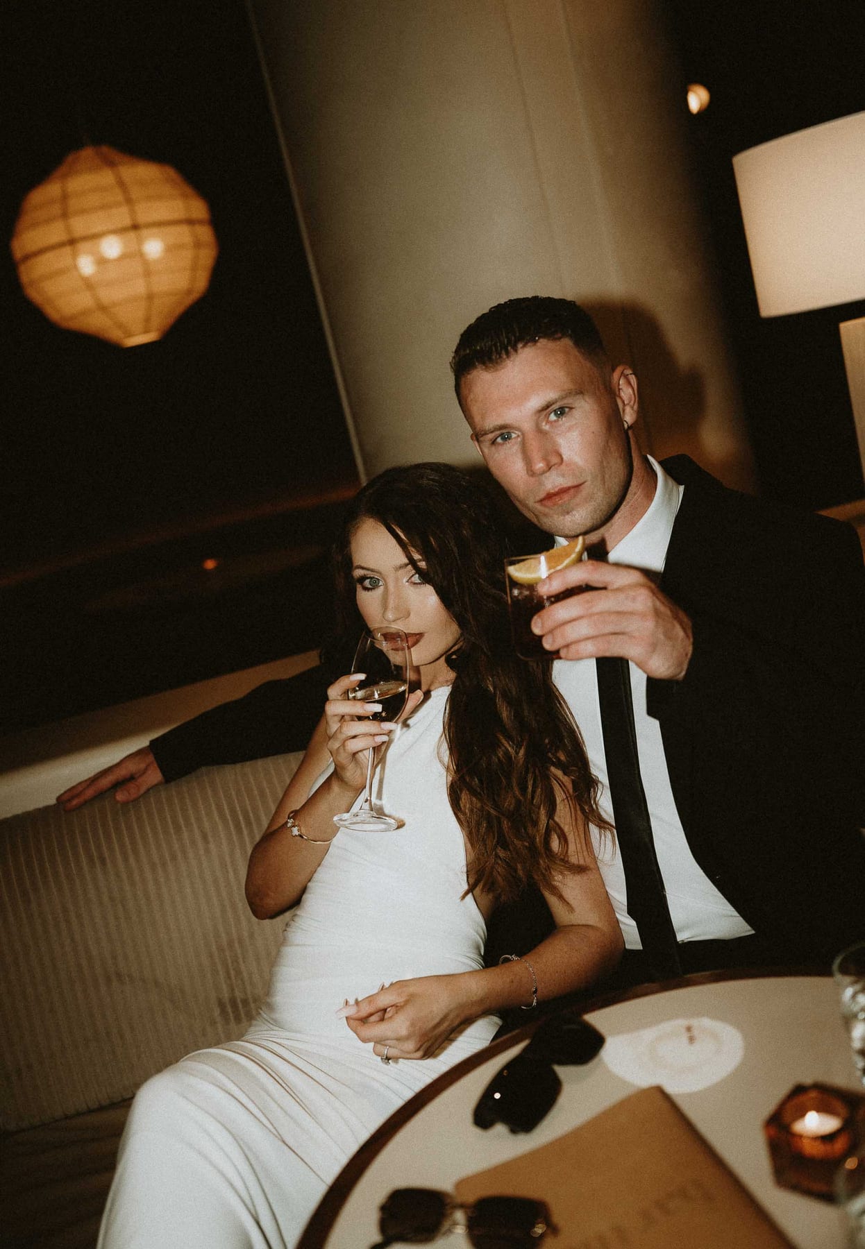 LEAH AND PATRICK (Save the date photoshoot at Bar Tilda, Sydney)