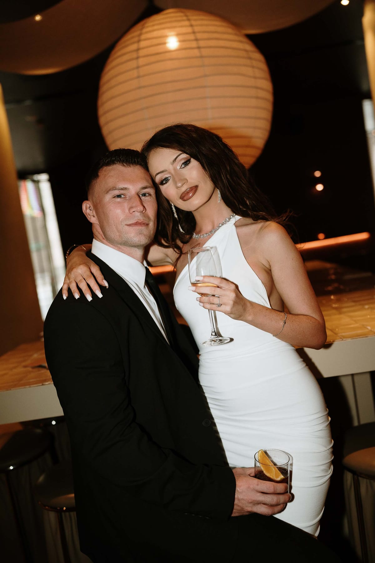 LEAH AND PATRICK (Save the date photoshoot at Bar Tilda, Sydney)