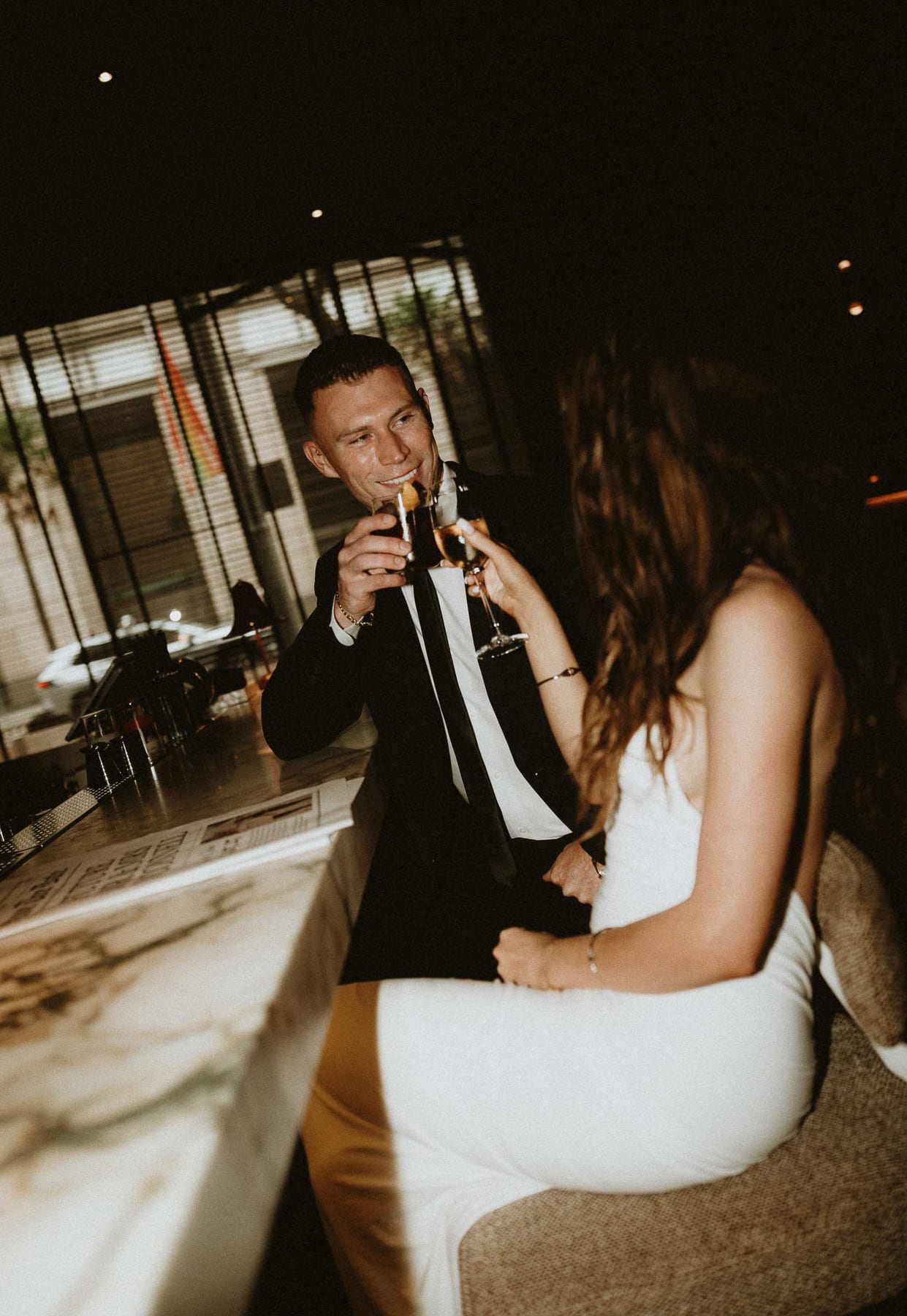 LEAH AND PATRICK (Save the date photoshoot at Bar Tilda, Sydney)