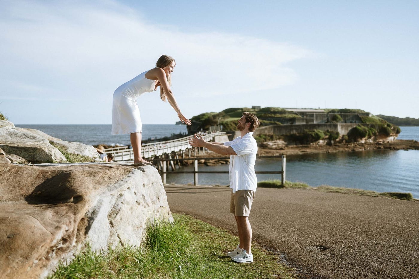 MARTINA AND LUCAS (Beach couple photoshoot, La perouse, South Sydney)