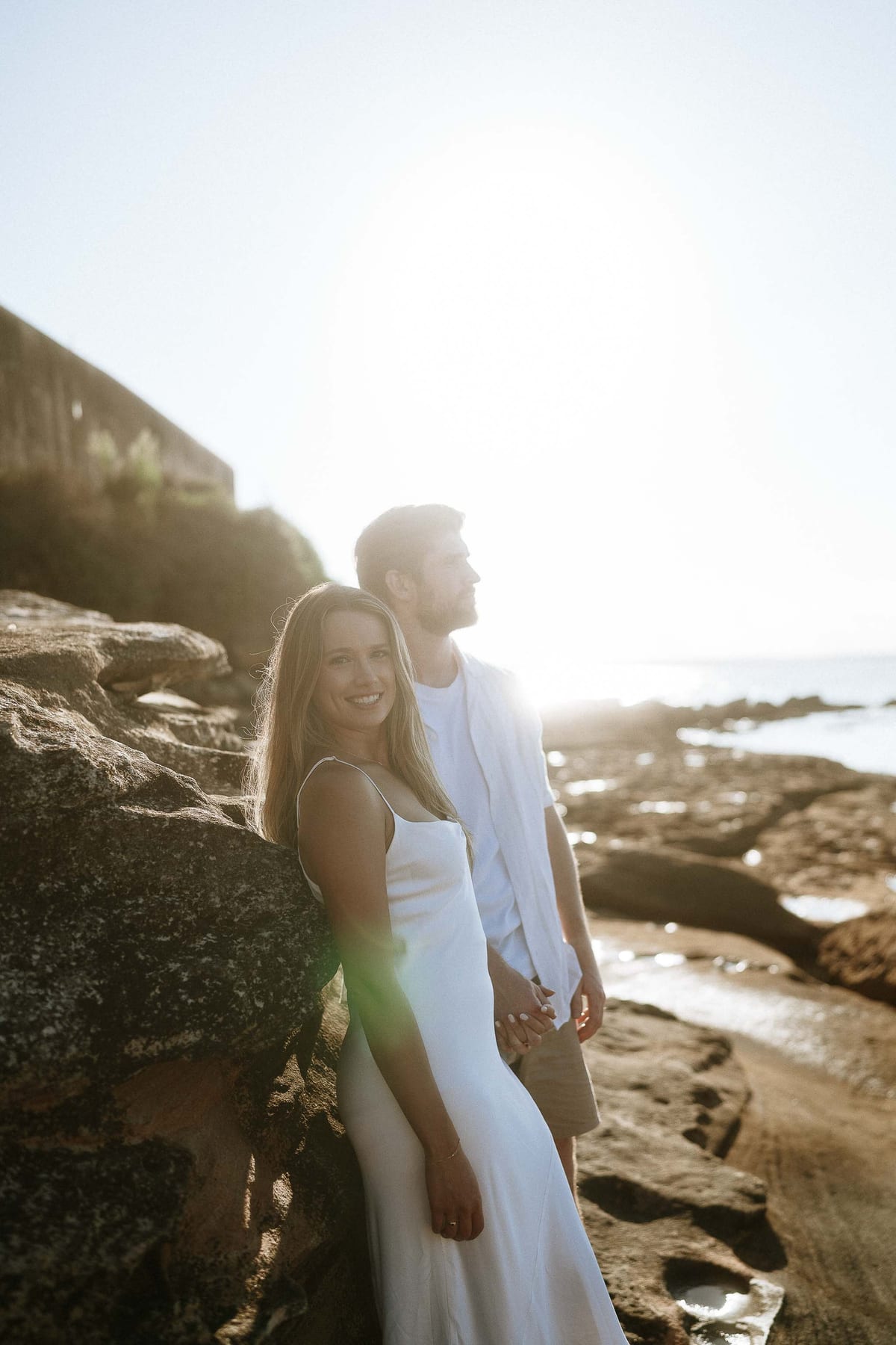 MARTINA AND LUCAS (Beach couple photoshoot, La perouse, South Sydney)