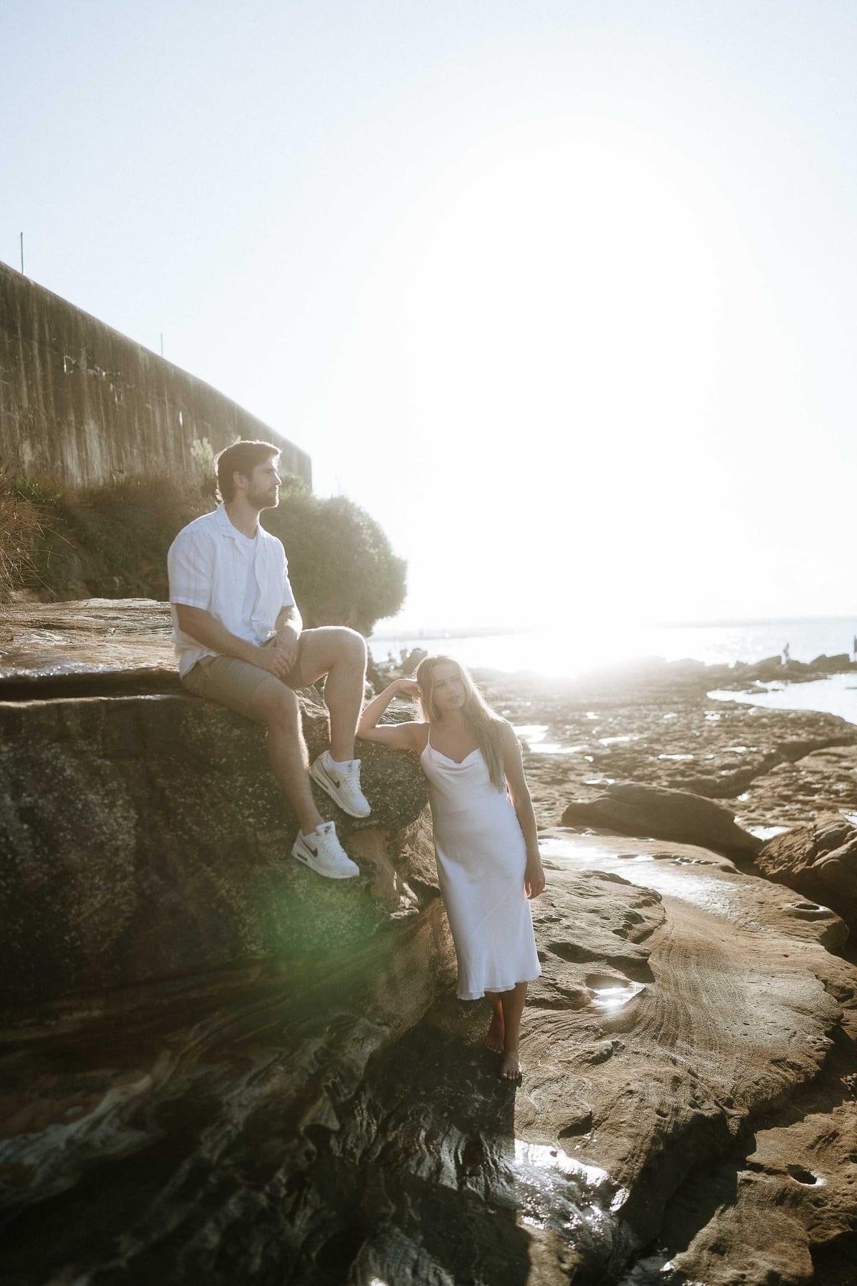 MARTINA AND LUCAS (Beach couple photoshoot, La perouse, South Sydney)