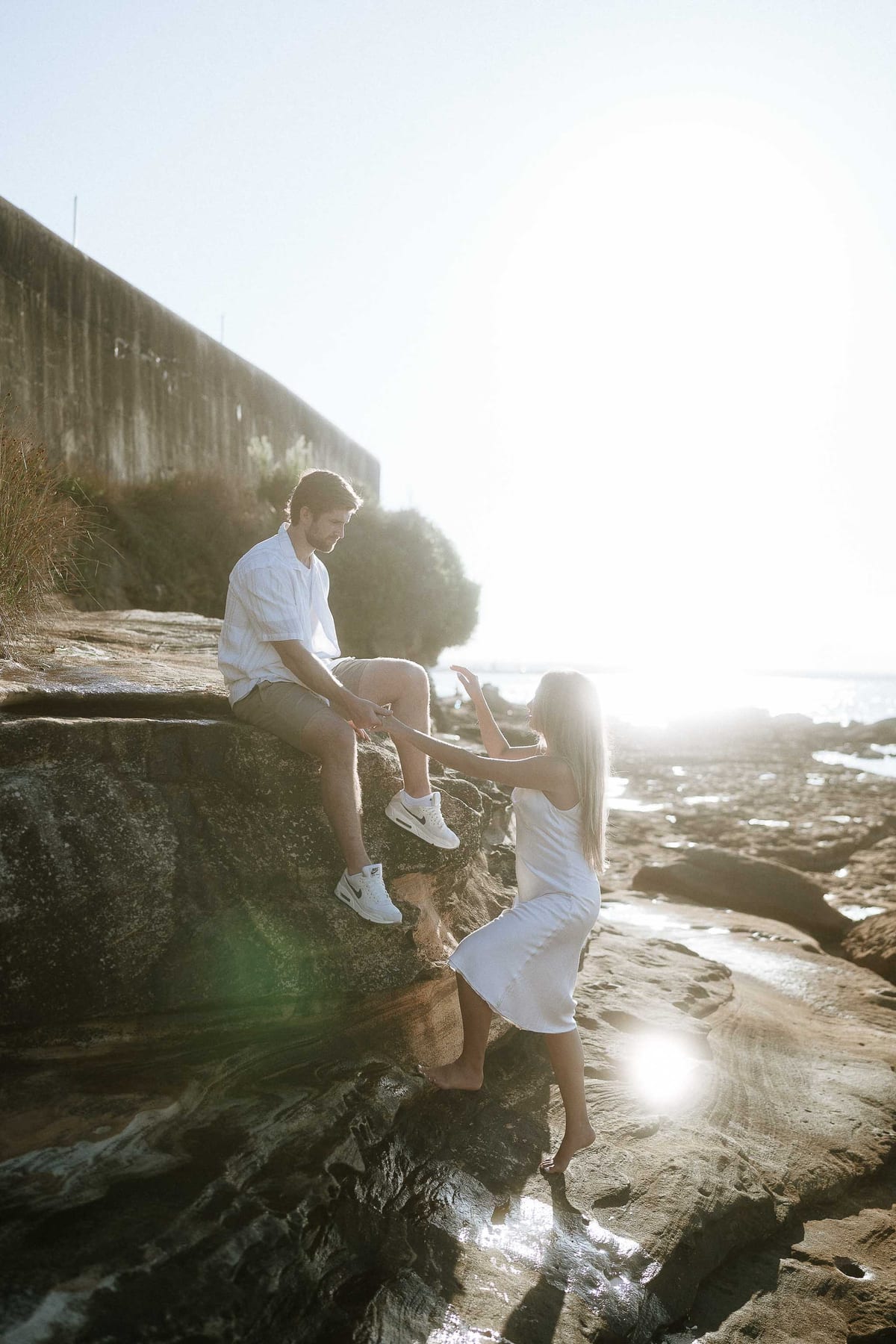 MARTINA AND LUCAS (Beach couple photoshoot, La perouse, South Sydney)