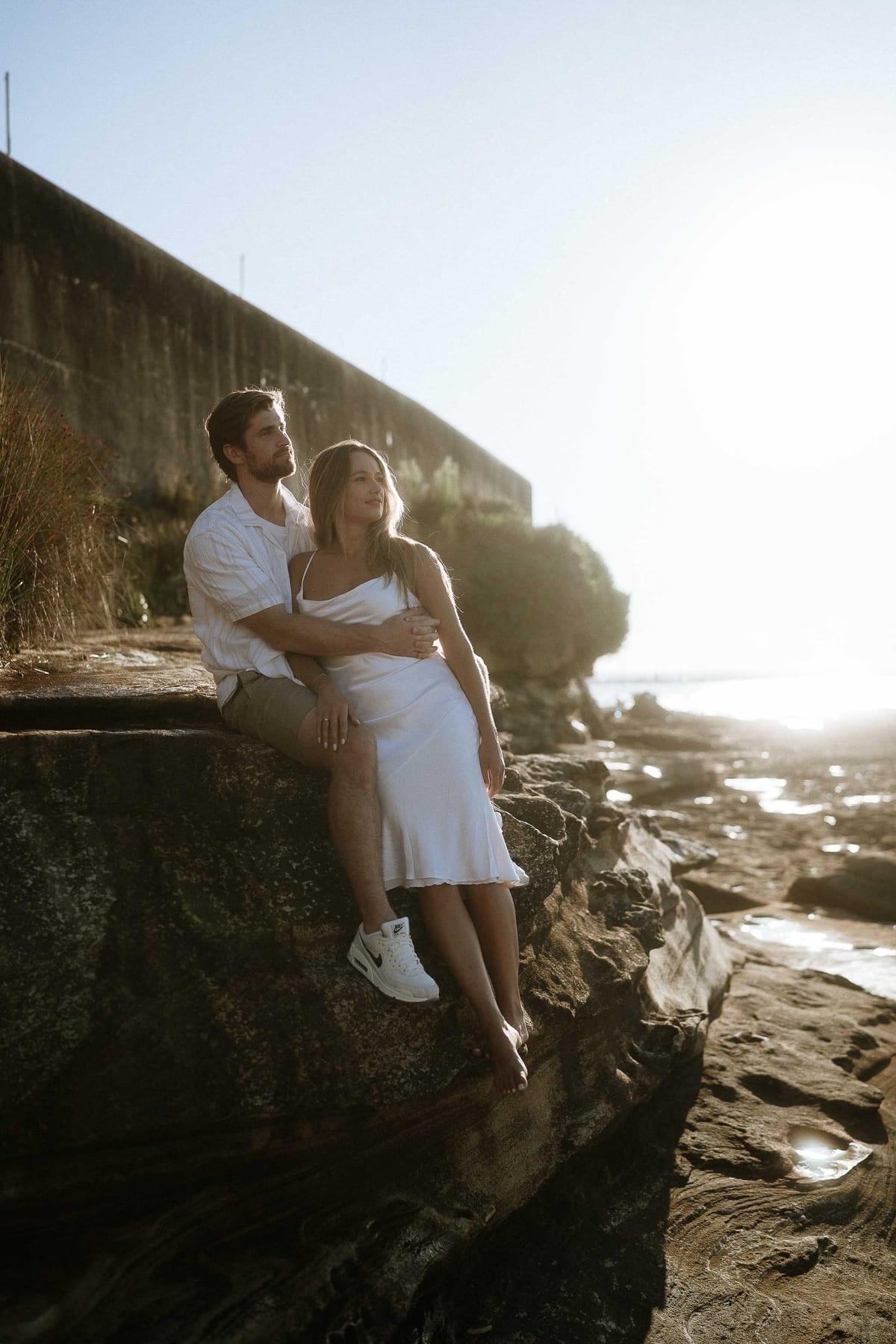 MARTINA AND LUCAS (Beach couple photoshoot, La perouse, South Sydney)