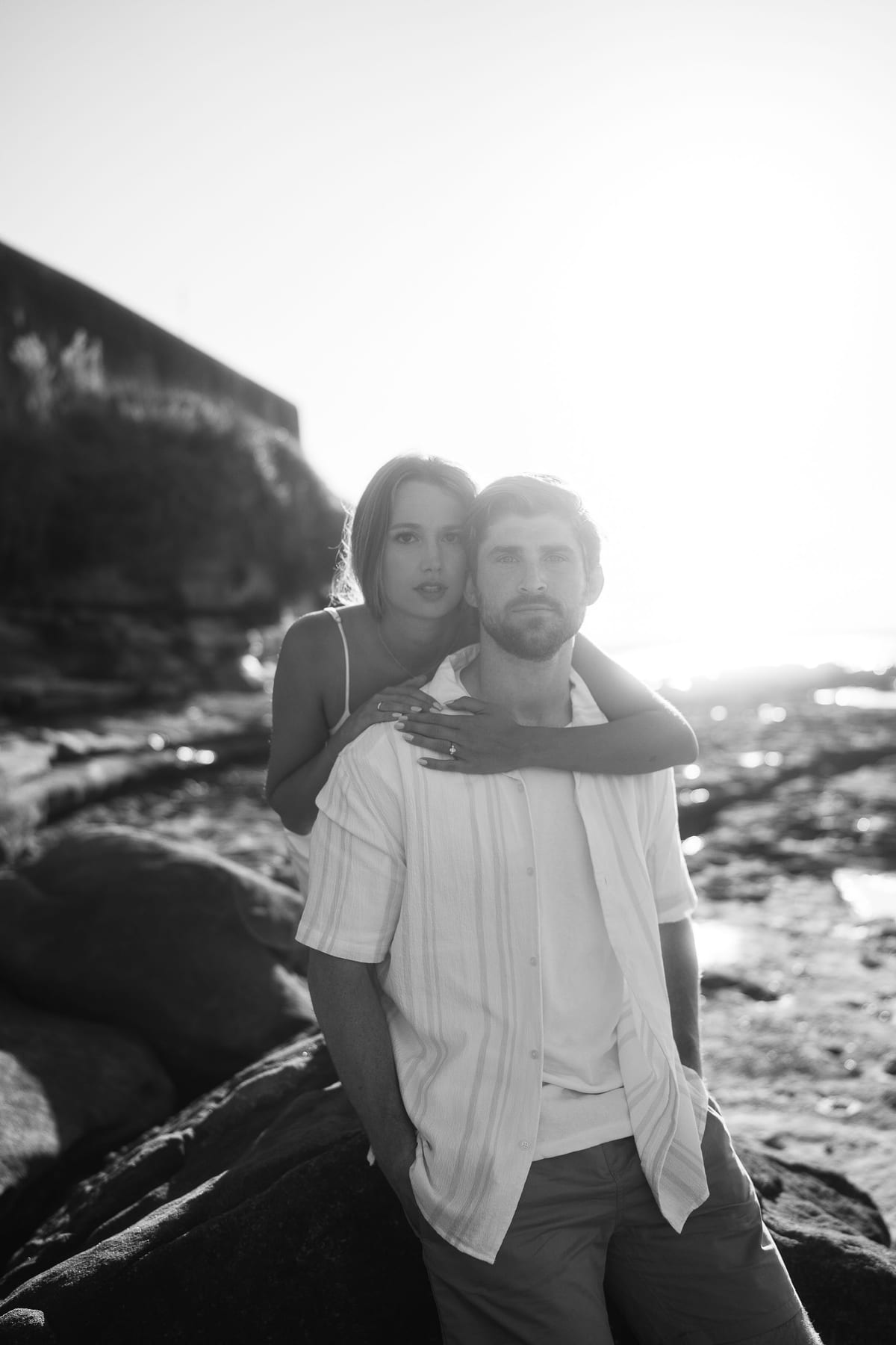 MARTINA AND LUCAS (Beach couple photoshoot, La perouse, South Sydney)