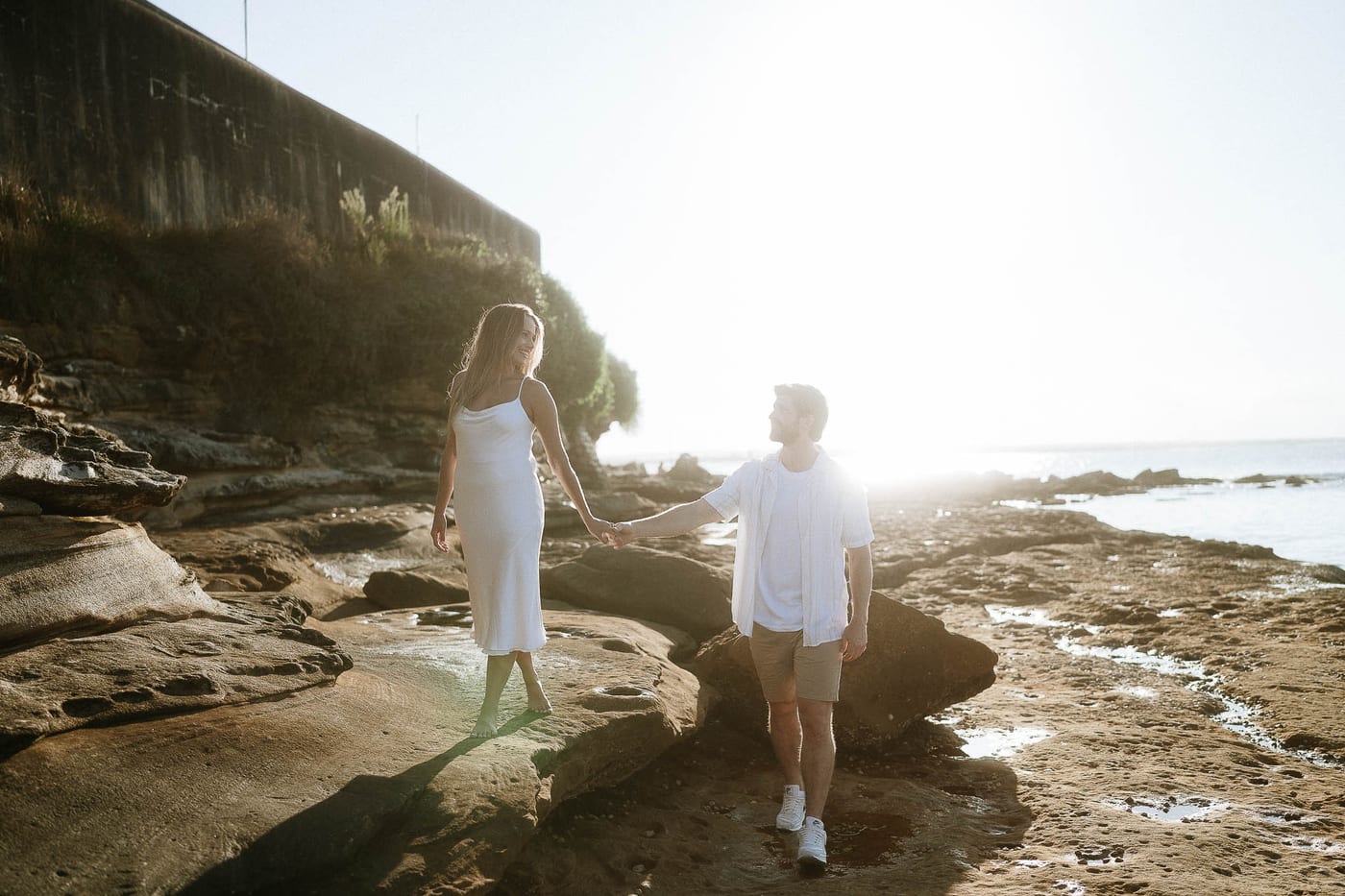 MARTINA AND LUCAS (Beach couple photoshoot, La perouse, South Sydney)
