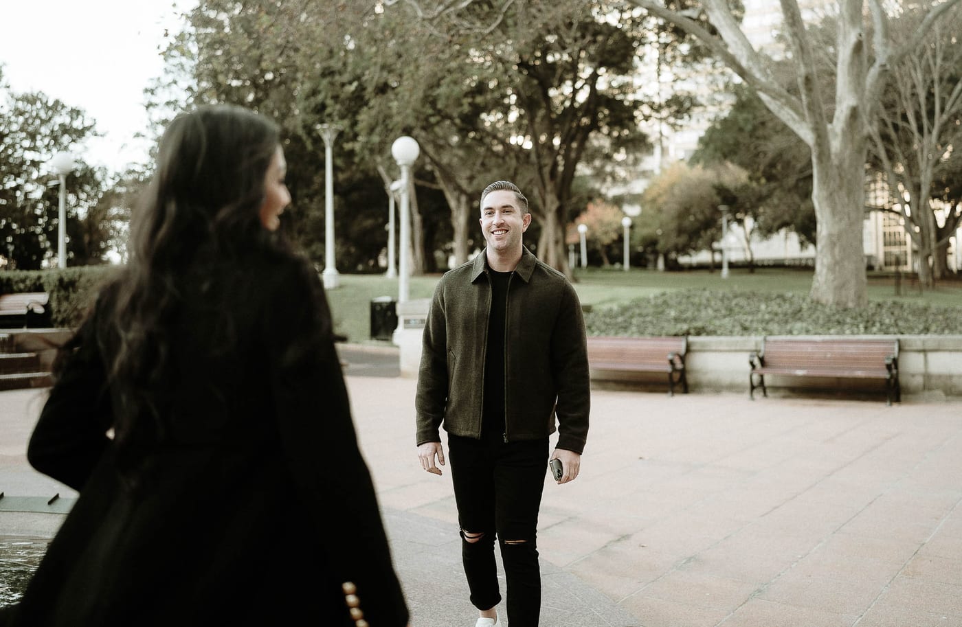 MITCH AND NICOLE (Pre-wedding photoshoot at the Museum Station and ANZAC Memorial Sydney)