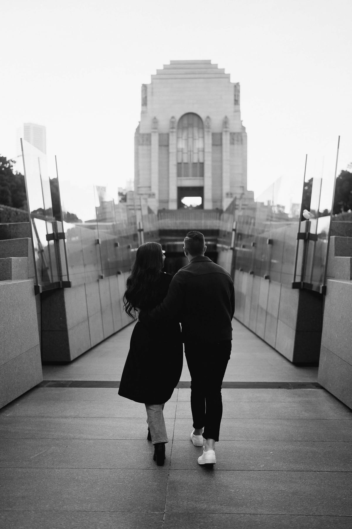 MITCH AND NICOLE (Pre-wedding photoshoot at the Museum Station and ANZAC Memorial Sydney)