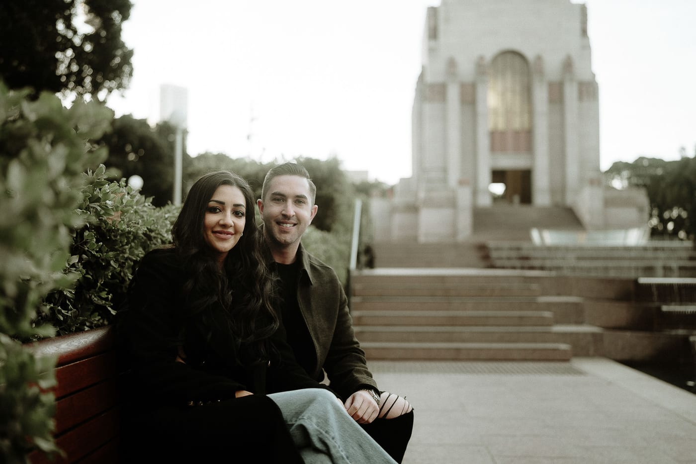 MITCH AND NICOLE (Pre-wedding photoshoot at the Museum Station and ANZAC Memorial Sydney)