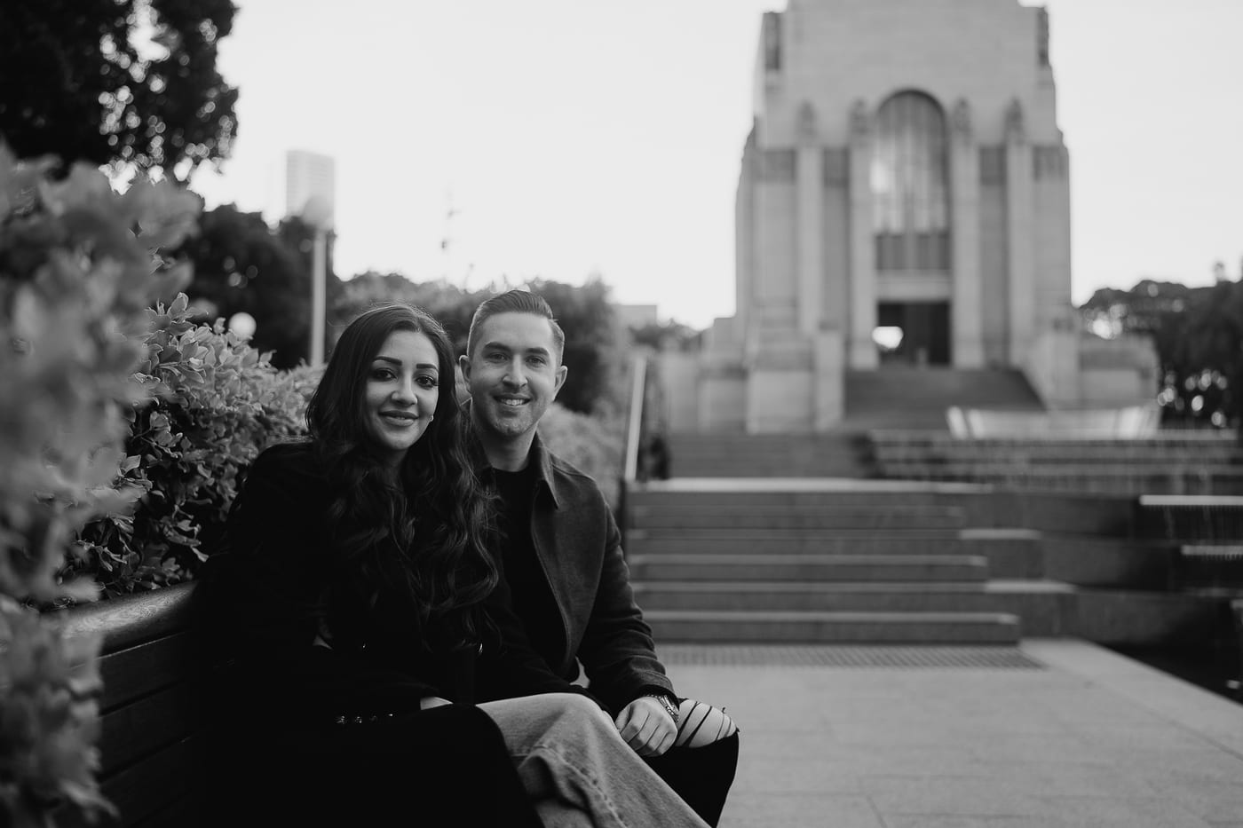 MITCH AND NICOLE (Pre-wedding photoshoot at the Museum Station and ANZAC Memorial Sydney)