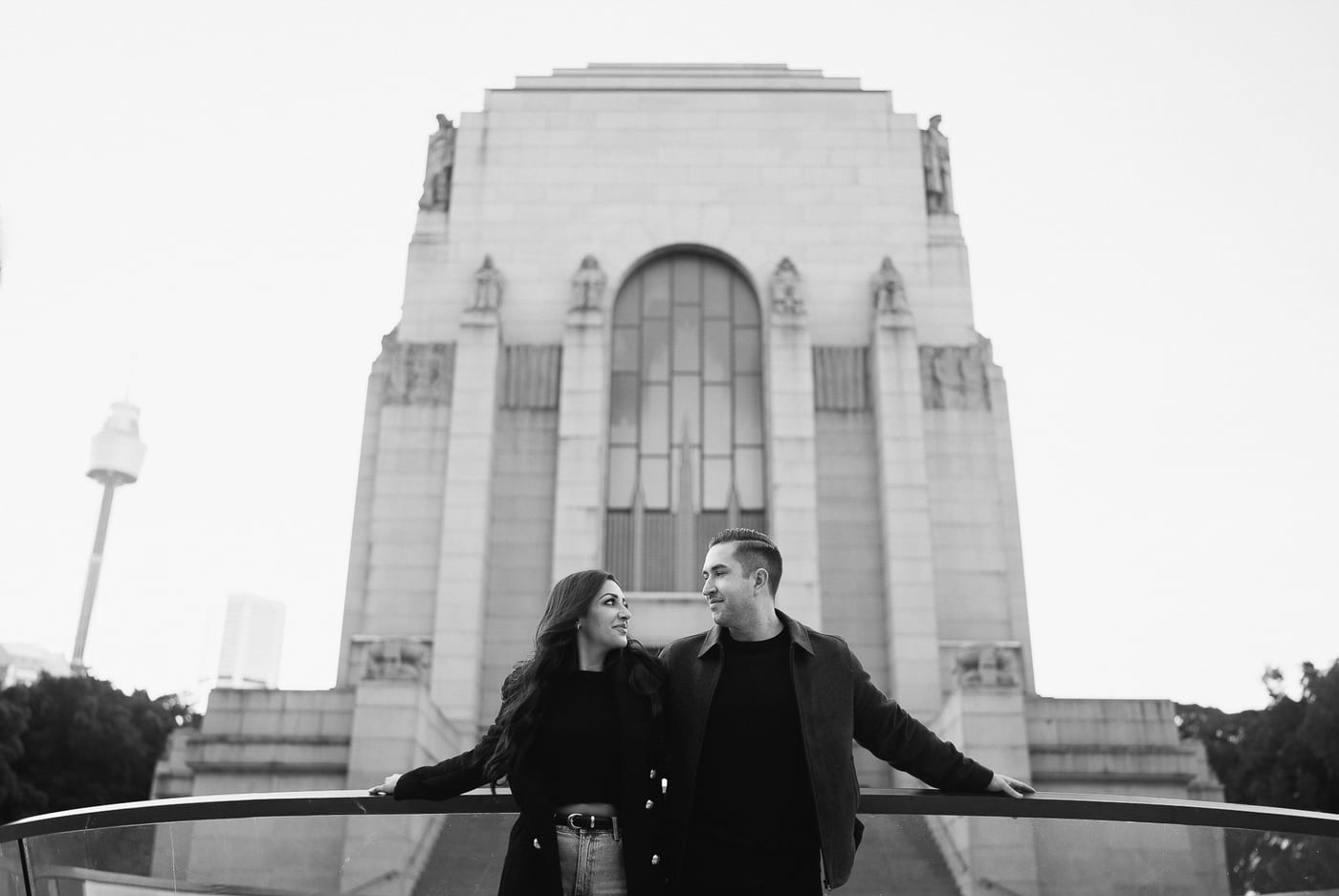 MITCH AND NICOLE (Pre-wedding photoshoot at the Museum Station and ANZAC Memorial Sydney)