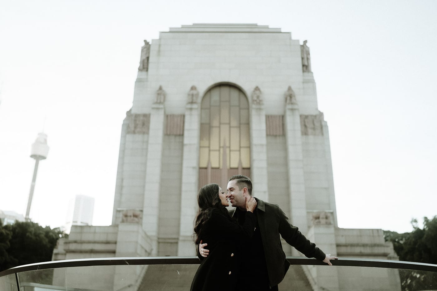 MITCH AND NICOLE (Pre-wedding photoshoot at the Museum Station and ANZAC Memorial Sydney)