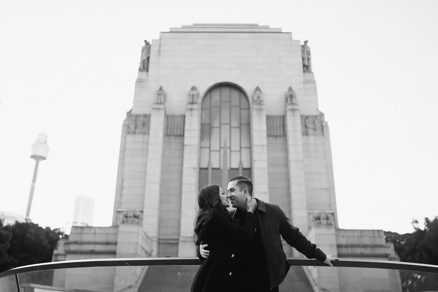 MITCH AND NICOLE (Pre-wedding photoshoot at the Museum Station and ANZAC Memorial Sydney)