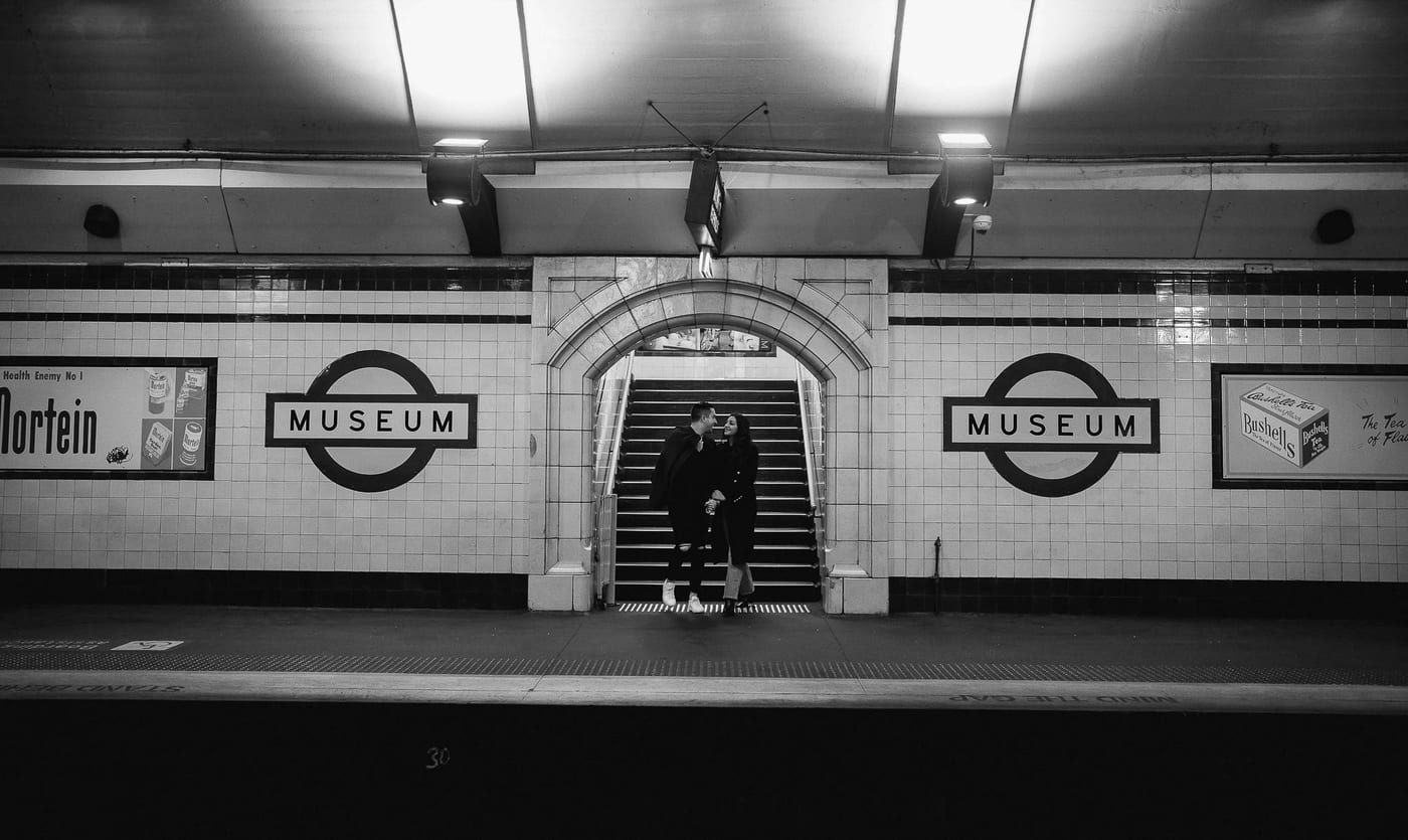 MITCH AND NICOLE (Pre-wedding photoshoot at the Museum Station and ANZAC Memorial Sydney)