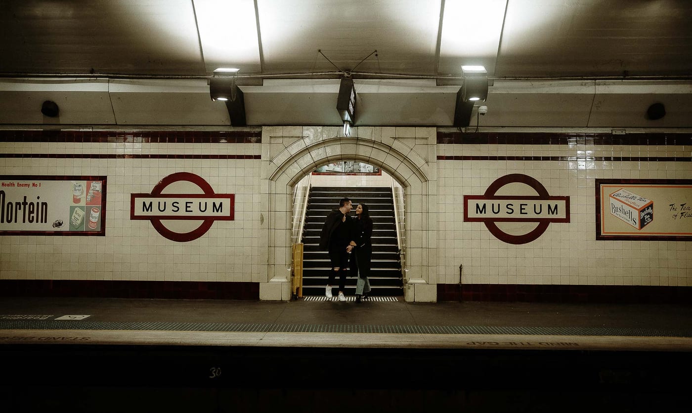 MITCH AND NICOLE (Pre-wedding photoshoot at the Museum Station and ANZAC Memorial Sydney)
