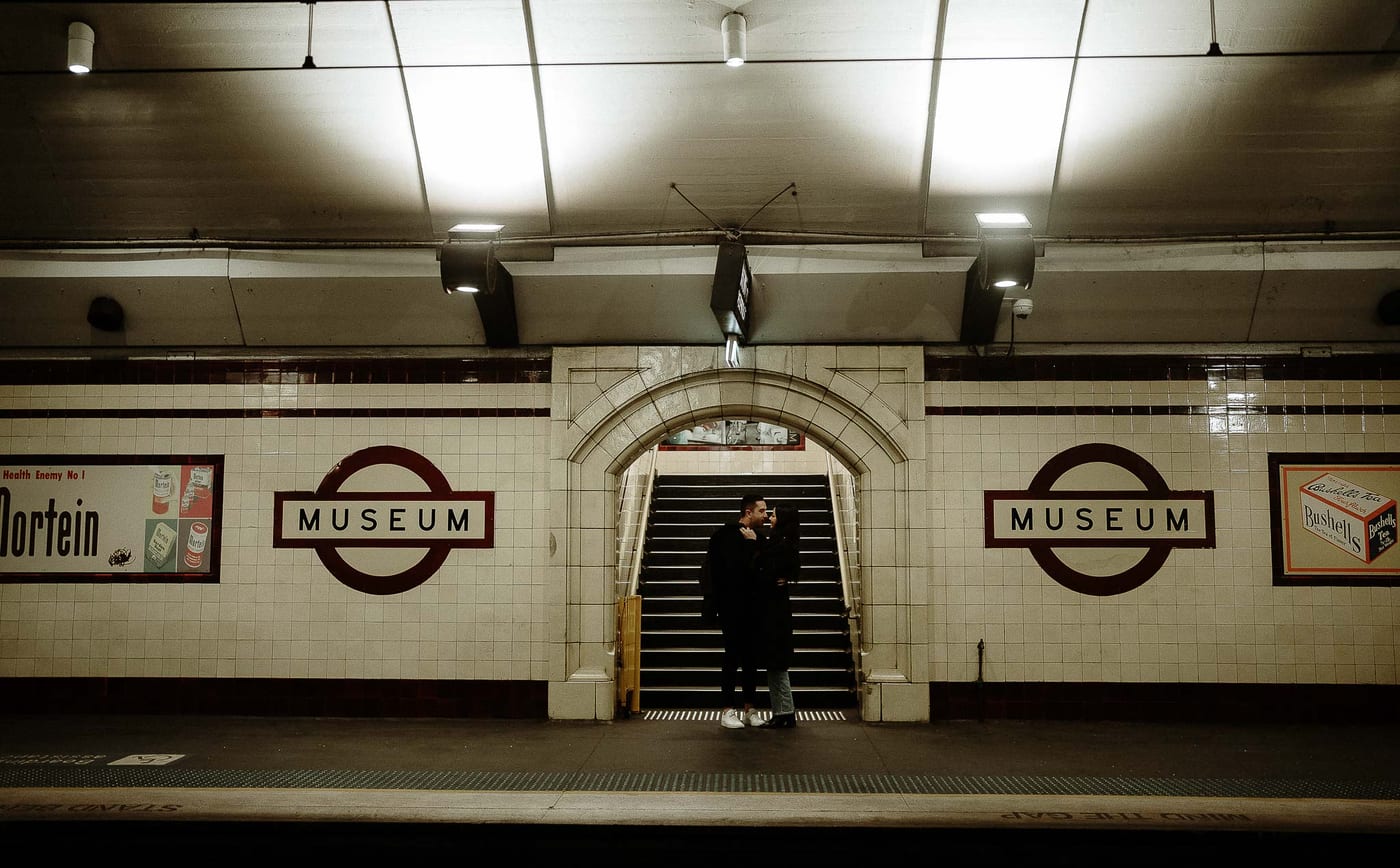 MITCH AND NICOLE (Pre-wedding photoshoot at the Museum Station and ANZAC Memorial Sydney)