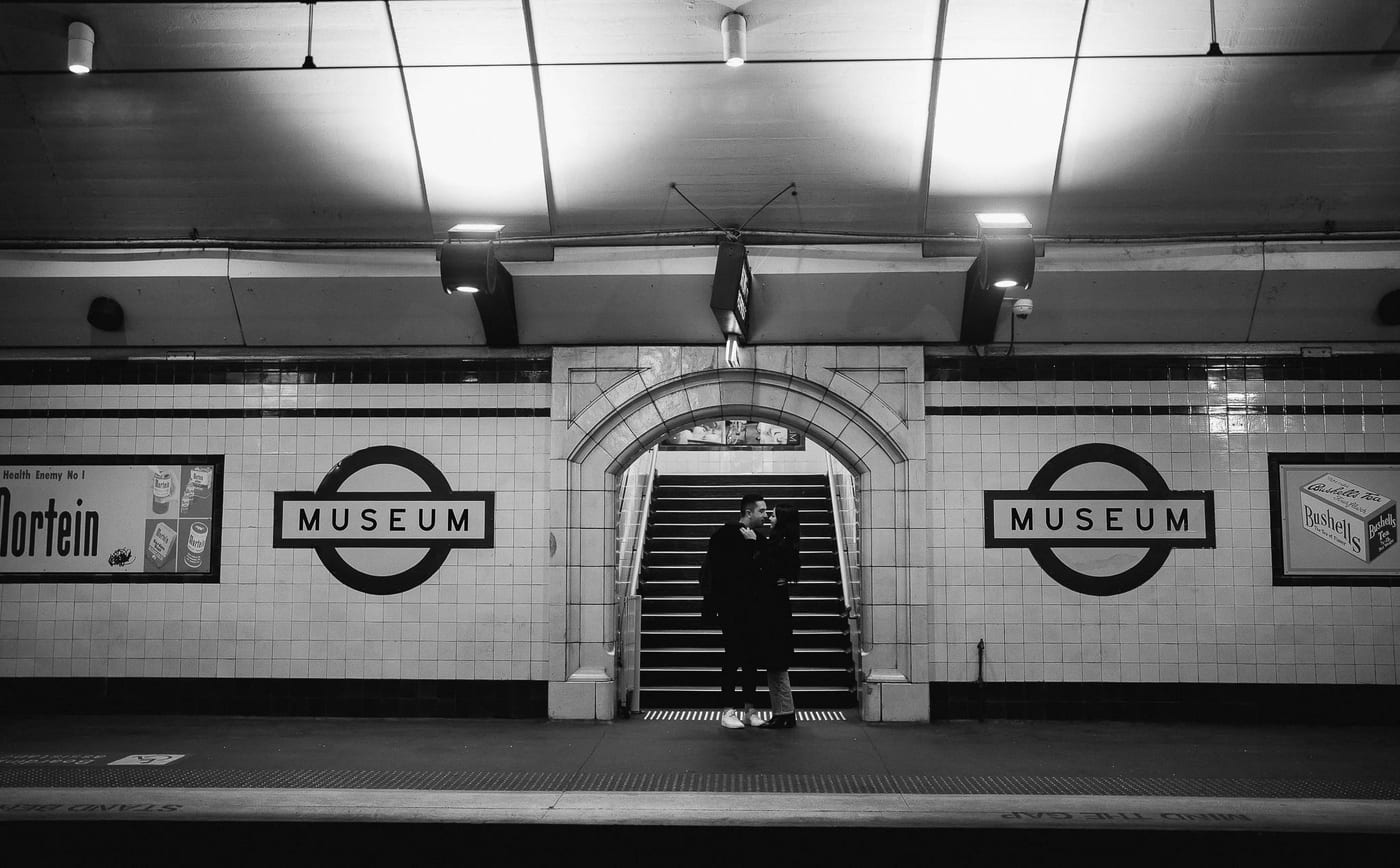 MITCH AND NICOLE (Pre-wedding photoshoot at the Museum Station and ANZAC Memorial Sydney)