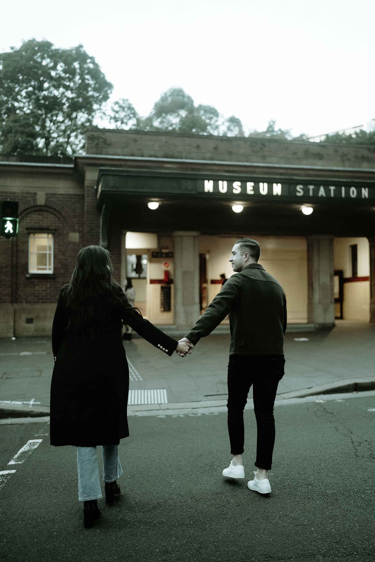 MITCH AND NICOLE (Pre-wedding photoshoot at the Museum Station and ANZAC Memorial Sydney)