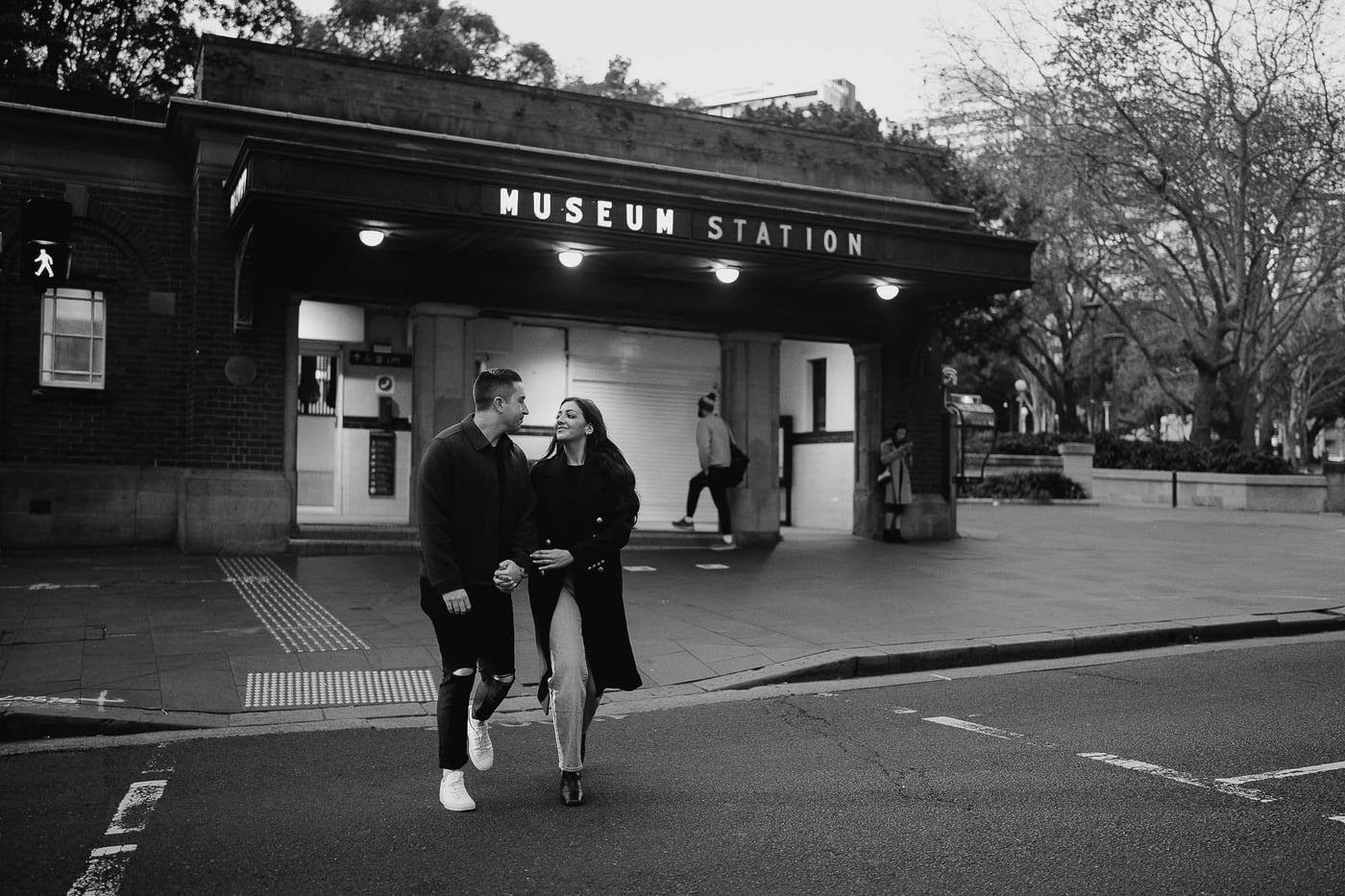 MITCH AND NICOLE (Pre-wedding photoshoot at the Museum Station and ANZAC Memorial Sydney)