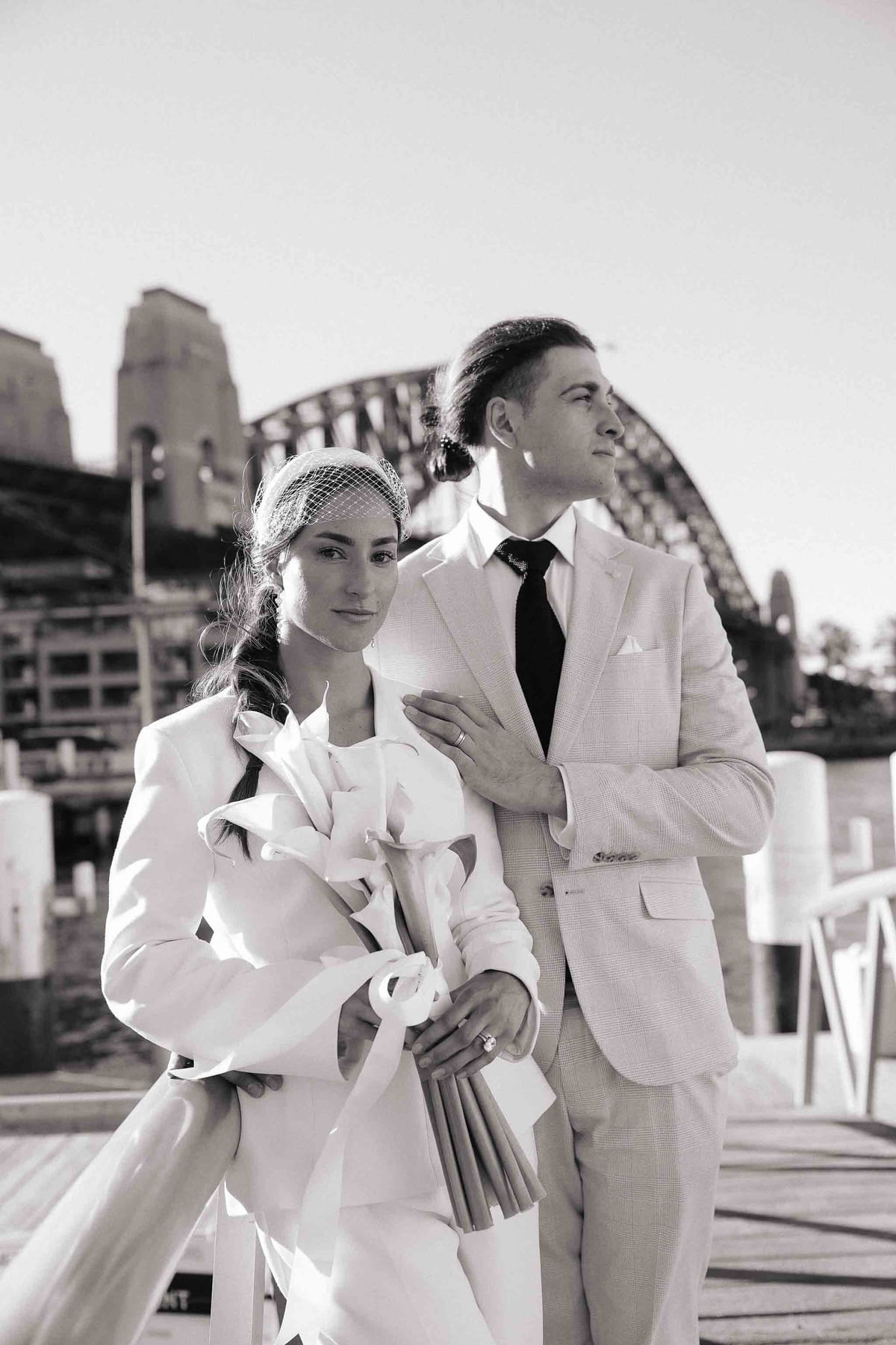 MATT AND RENEE (Elopement photoshoot at the Circular quay, Rocks, Harbour bridge and Opera house Sydney)