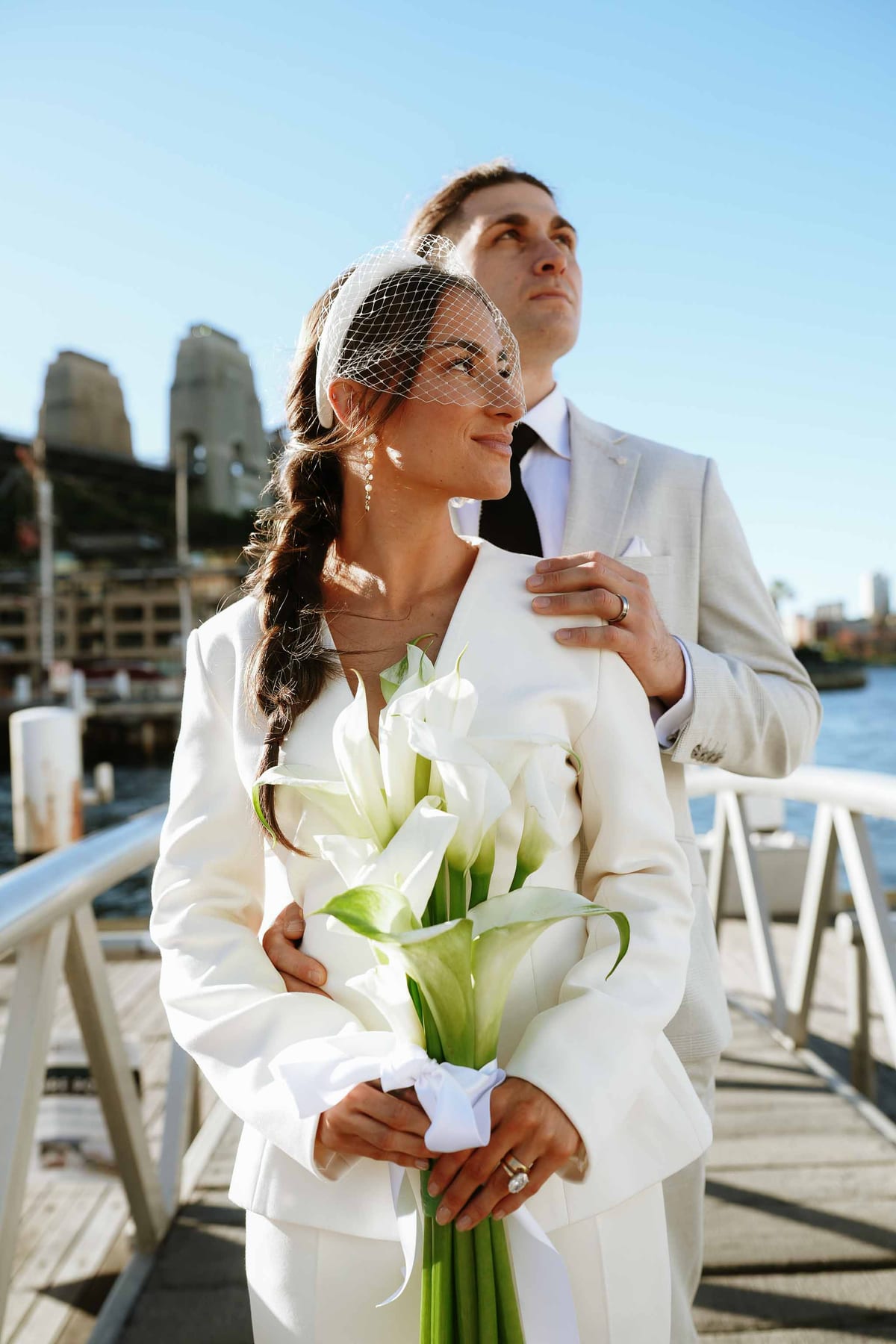 MATT AND RENEE (Elopement photoshoot at the Circular quay, Rocks, Harbour bridge and Opera house Sydney)