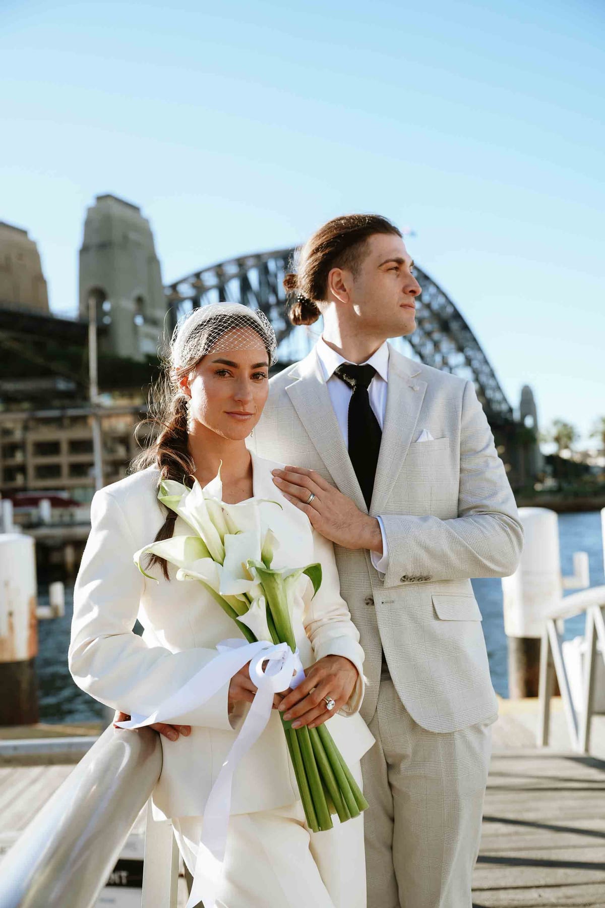 MATT AND RENEE (Elopement photoshoot at the Circular quay, Rocks, Harbour bridge and Opera house Sydney)