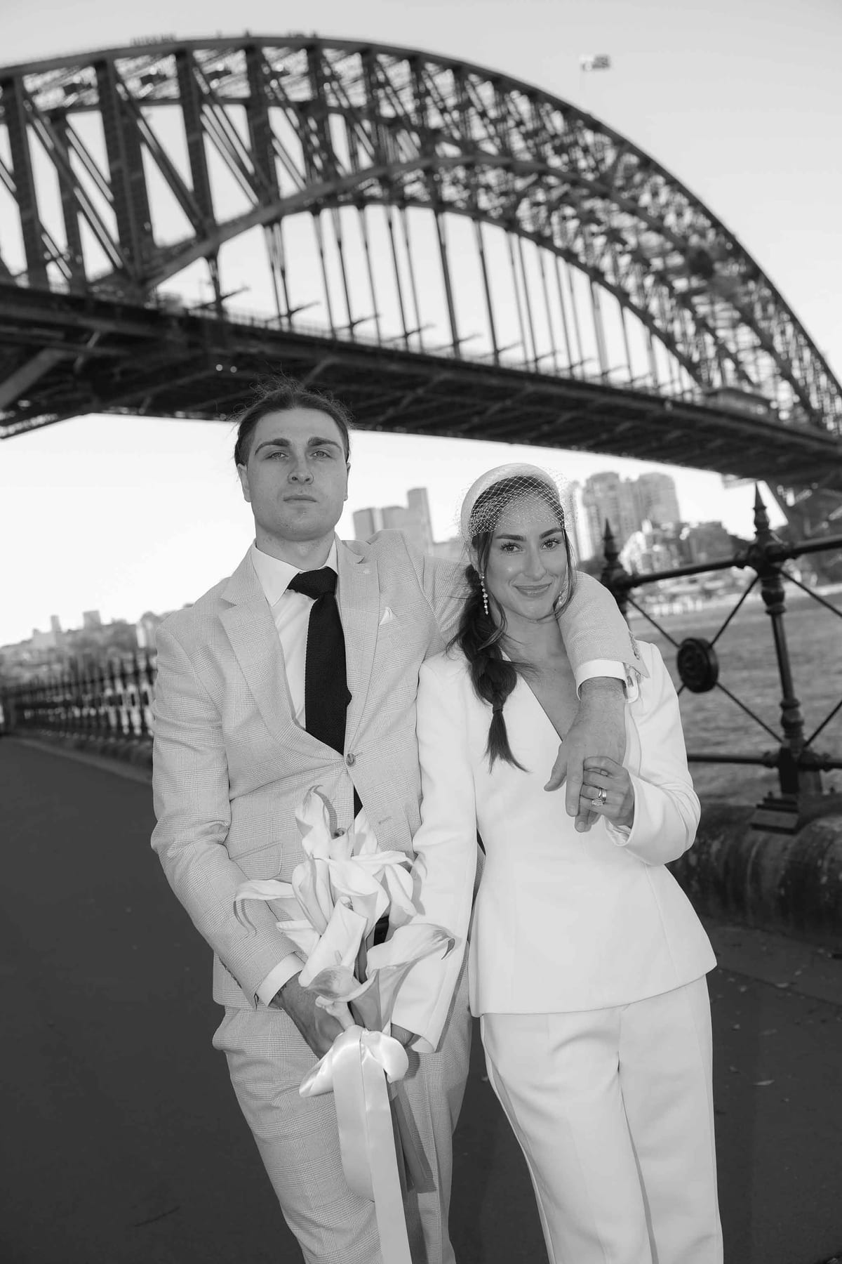 MATT AND RENEE (Elopement photoshoot at the Circular quay, Rocks, Harbour bridge and Opera house Sydney)
