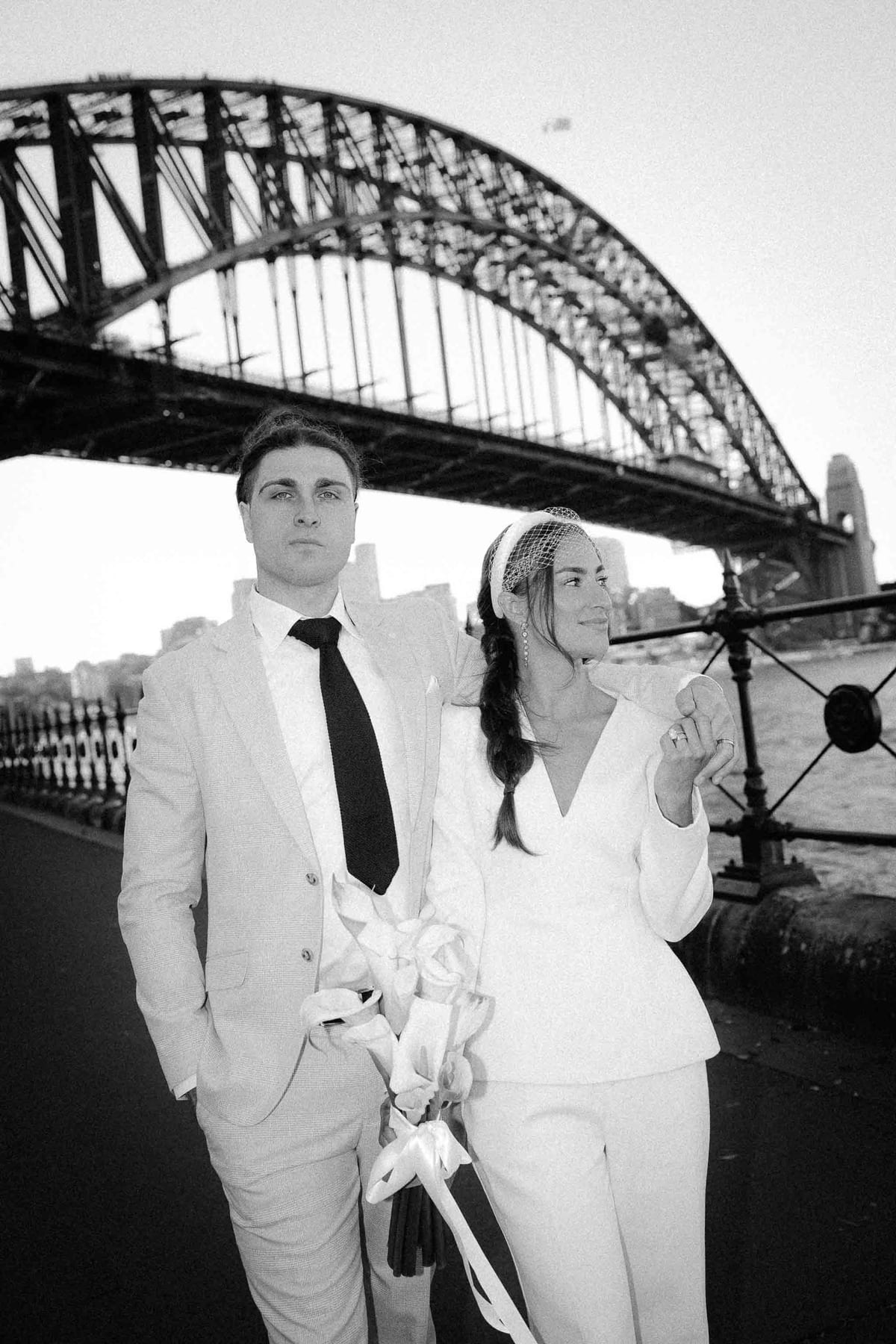 MATT AND RENEE (Elopement photoshoot at the Circular quay, Rocks, Harbour bridge and Opera house Sydney)