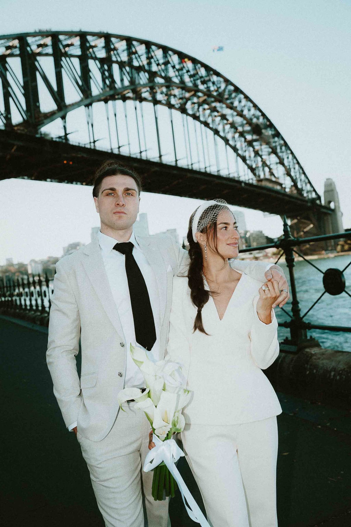 MATT AND RENEE (Elopement photoshoot at the Circular quay, Rocks, Harbour bridge and Opera house Sydney)