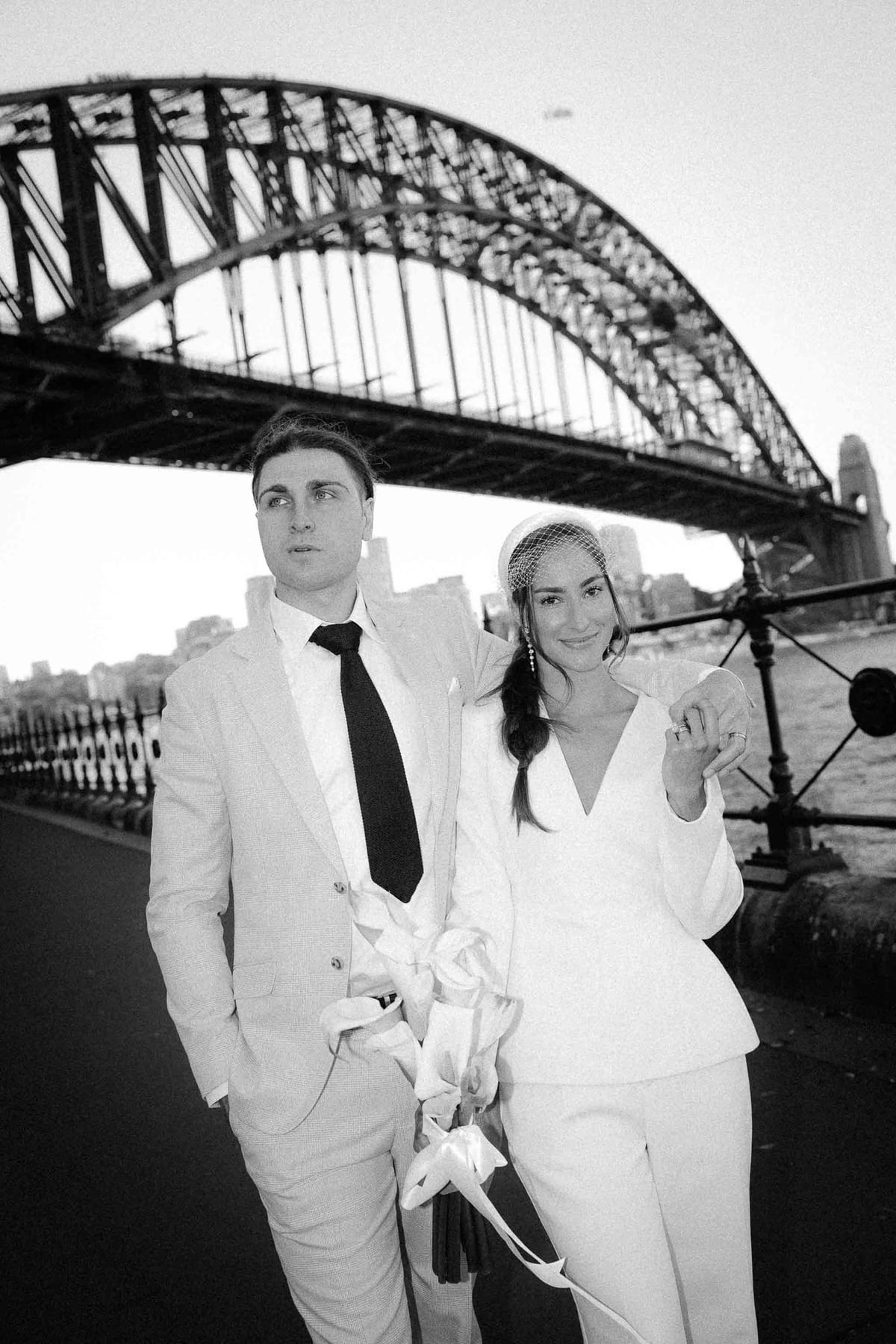 MATT AND RENEE (Elopement photoshoot at the Circular quay, Rocks, Harbour bridge and Opera house Sydney)