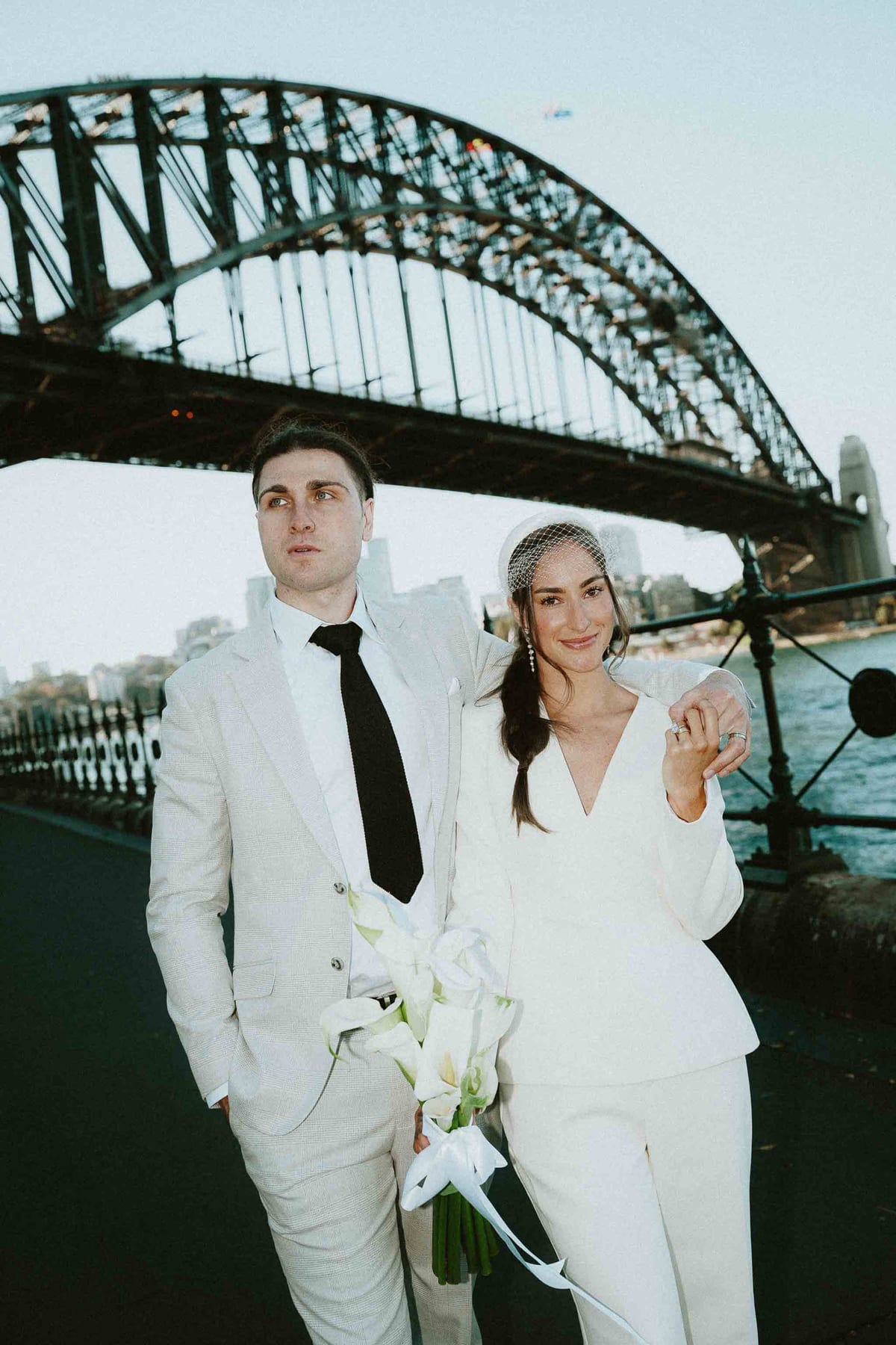 MATT AND RENEE (Elopement photoshoot at the Circular quay, Rocks, Harbour bridge and Opera house Sydney)