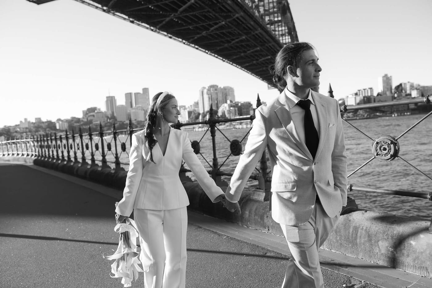 MATT AND RENEE (Elopement photoshoot at the Circular quay, Rocks, Harbour bridge and Opera house Sydney)