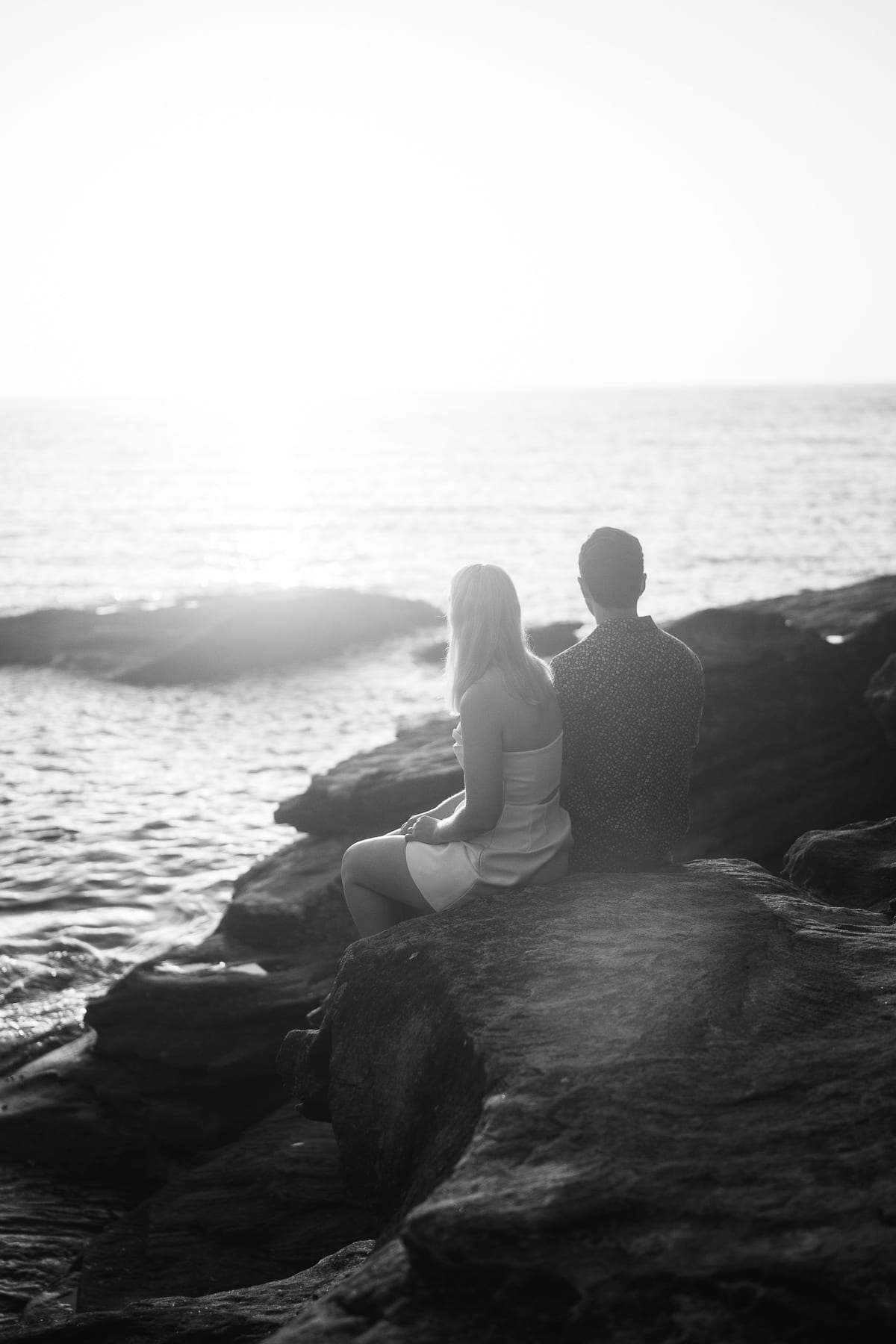 NICOLA AND JASON (Half underwater photoshoot at Gordon's bay, Eastern beacches Sydney)